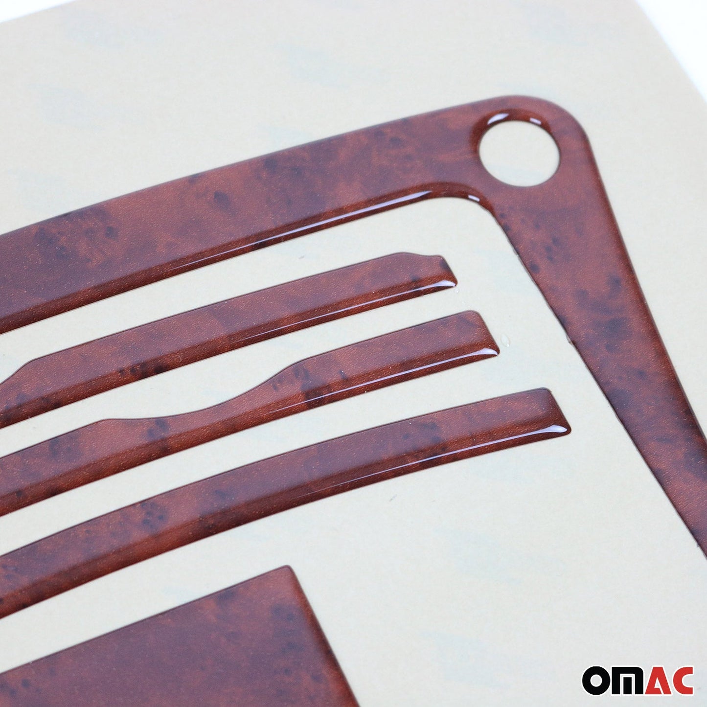 Innenraum Dekor Cockpit für Toyota Avensis 2003-2008 Wurzelholz Optik 11tlg OMAC DE