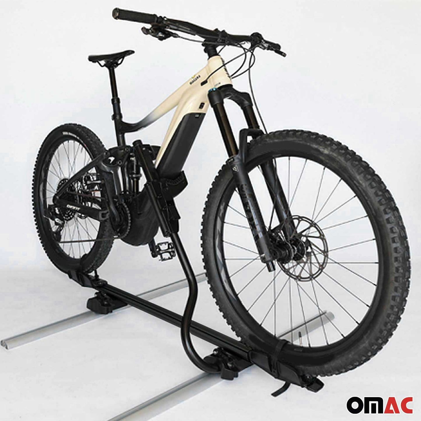 Farad Fahrradträger Dachfahrradträger für Fahrräder bis 25kg Stahl EBike FatBike OMAC DE