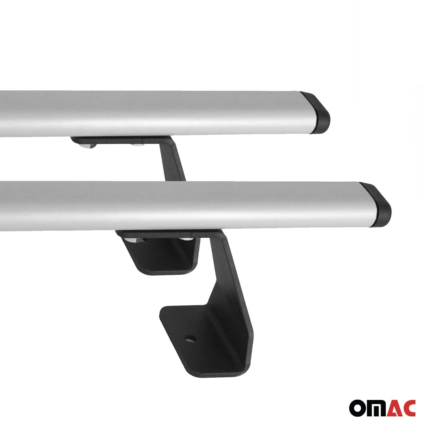 Dachträger Grundtäger für Honda CR-V mk4 2012-2016 75kg Stahl Silber 2 tlg OMAC DE