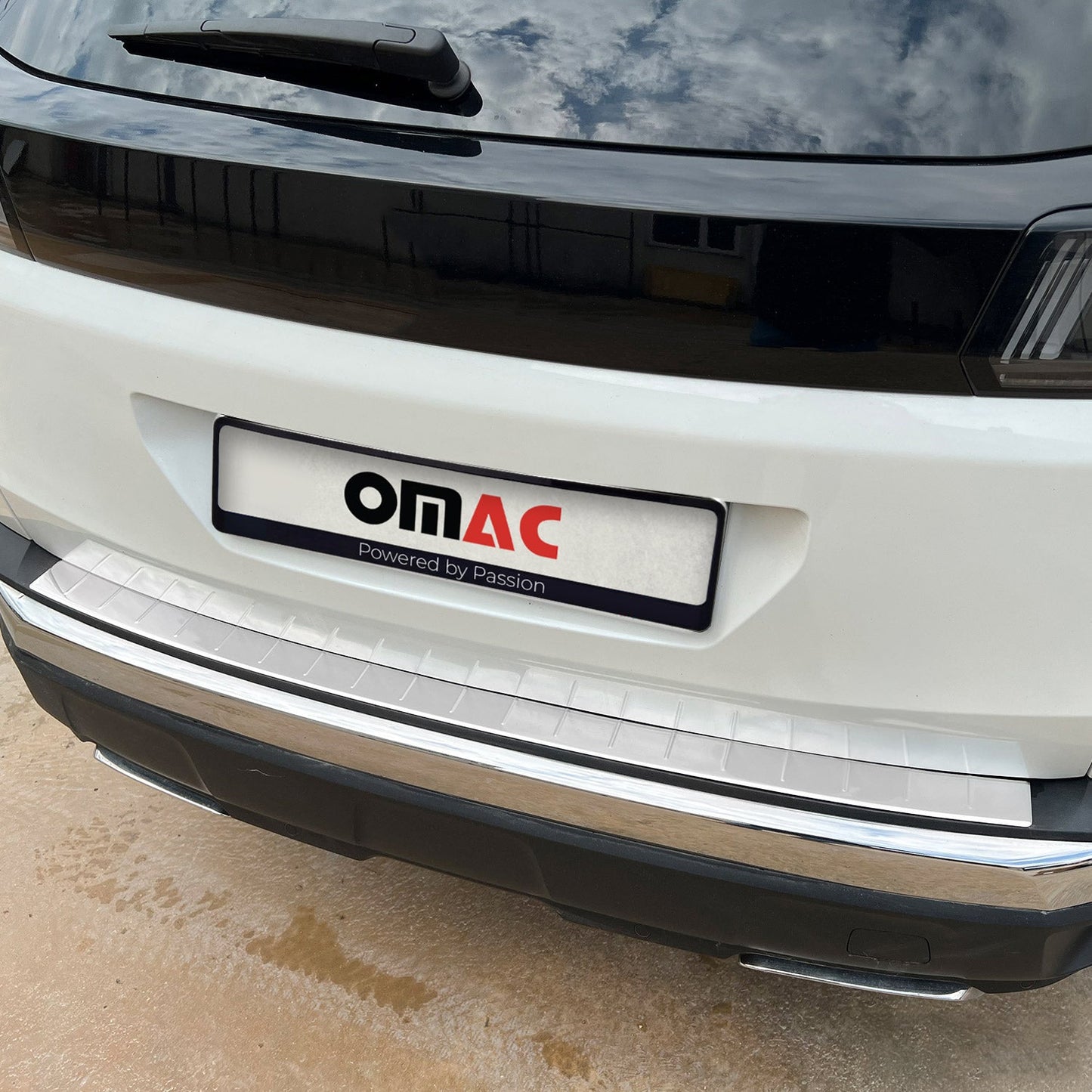 Ladekantenschutz Kofferraum&Auspuffrahmen Leiste für Peugeot 3008 2016-2024 Satz OMAC DE