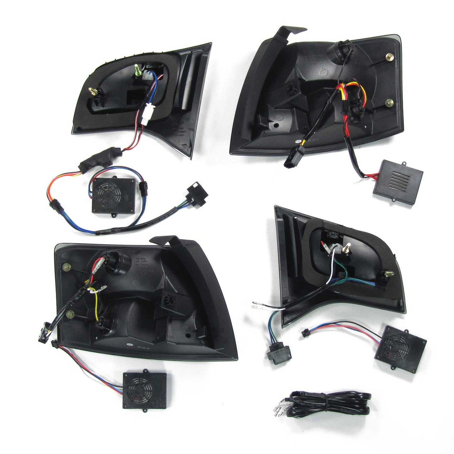 Rückleuchten für Audi A4 Avant B7 2004-2008 schwarz 4tlg OMAC DE