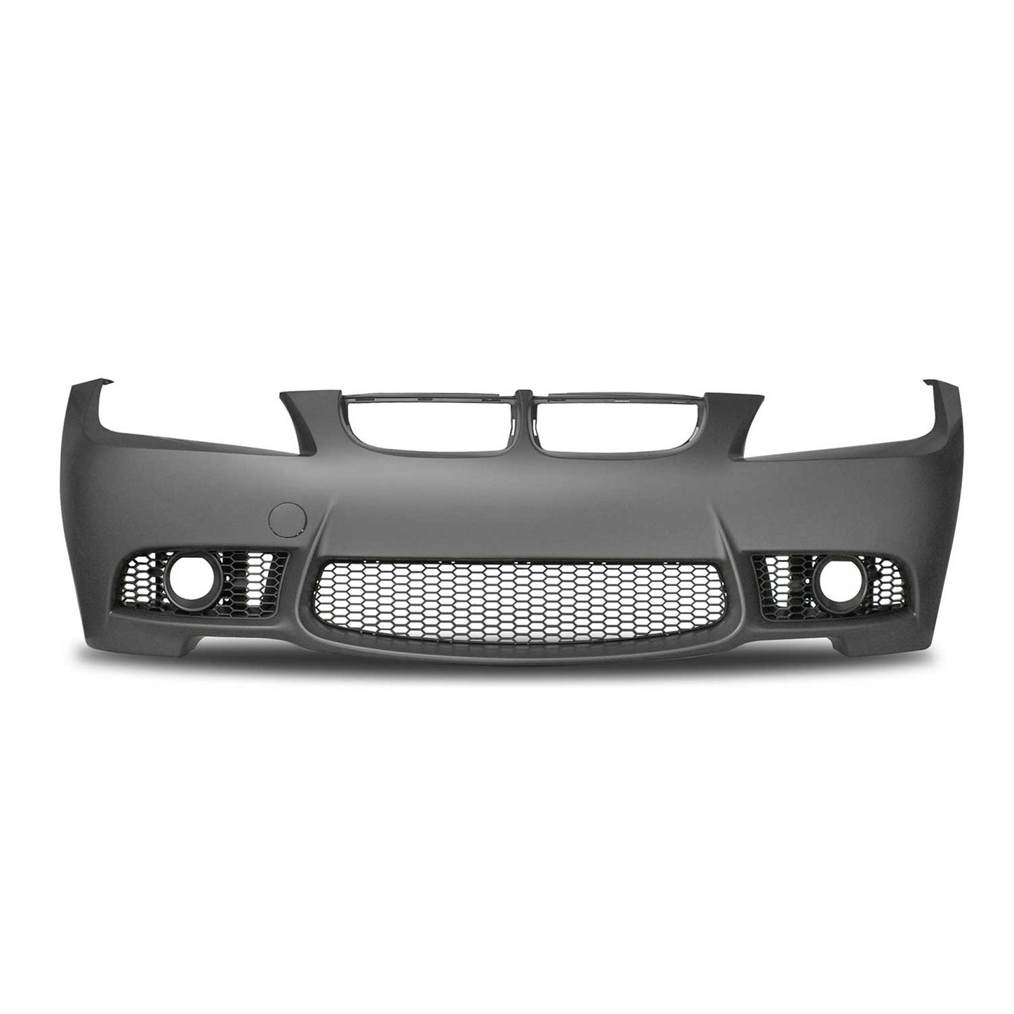 JOM Frontstoßstange für BMW E90 / E91 2005-2008 Sport-Design Schwarz OMAC DE
