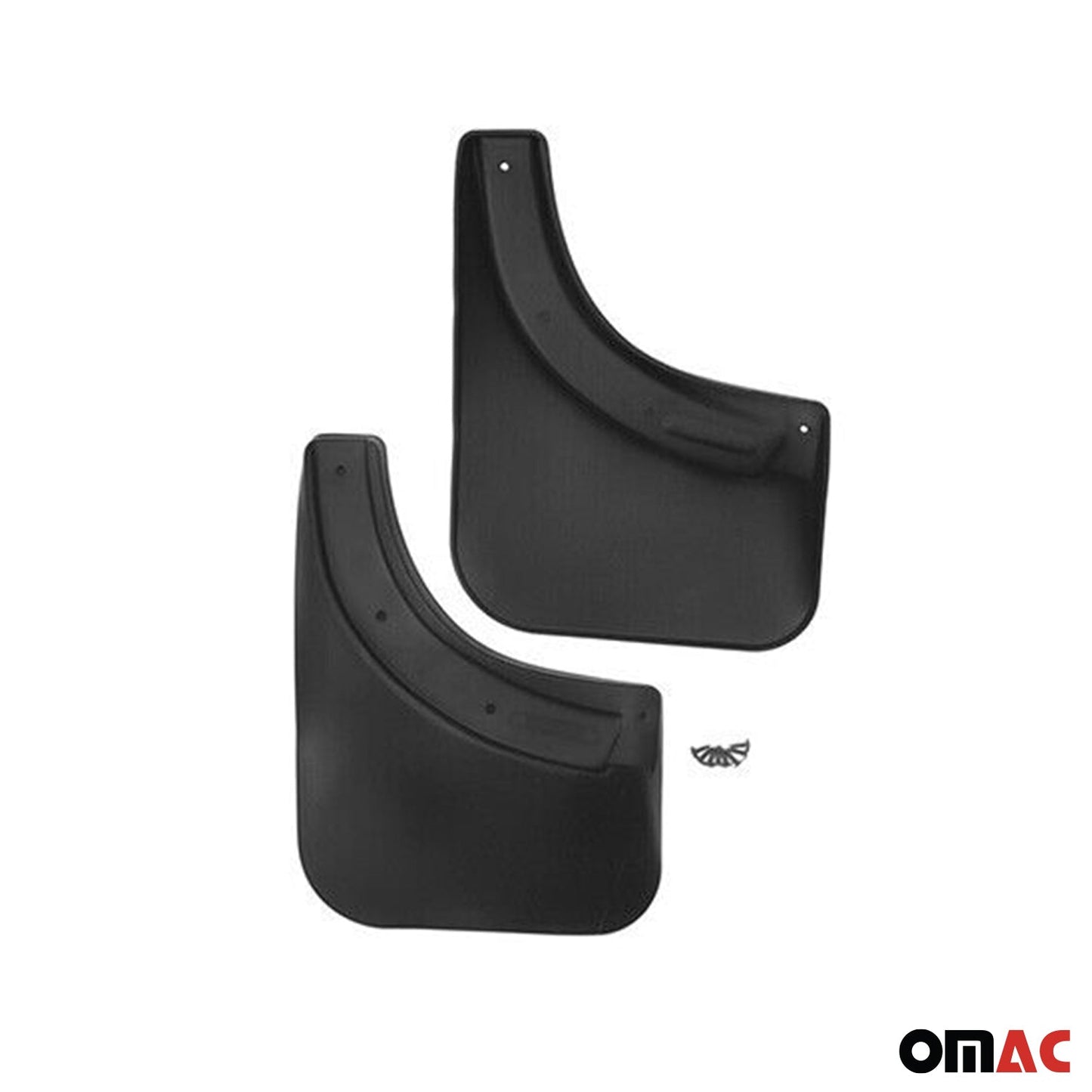 Schmutzfänger Spritzschutz Kotflügel für VW Touareg 2010-2018 ABS Schwarz 4x OMAC DE