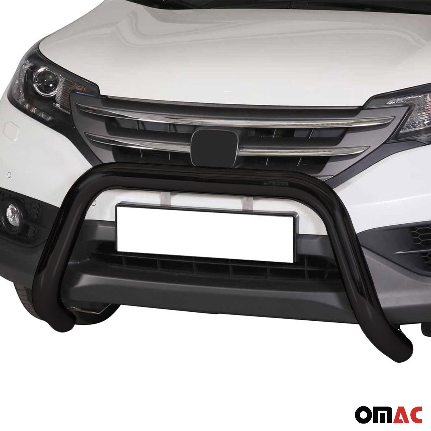 Frontbügel Frontschutzbügel für Honda CR-V 2012-2015 ø76mm Stahl Schwarz Schutz OMAC DE