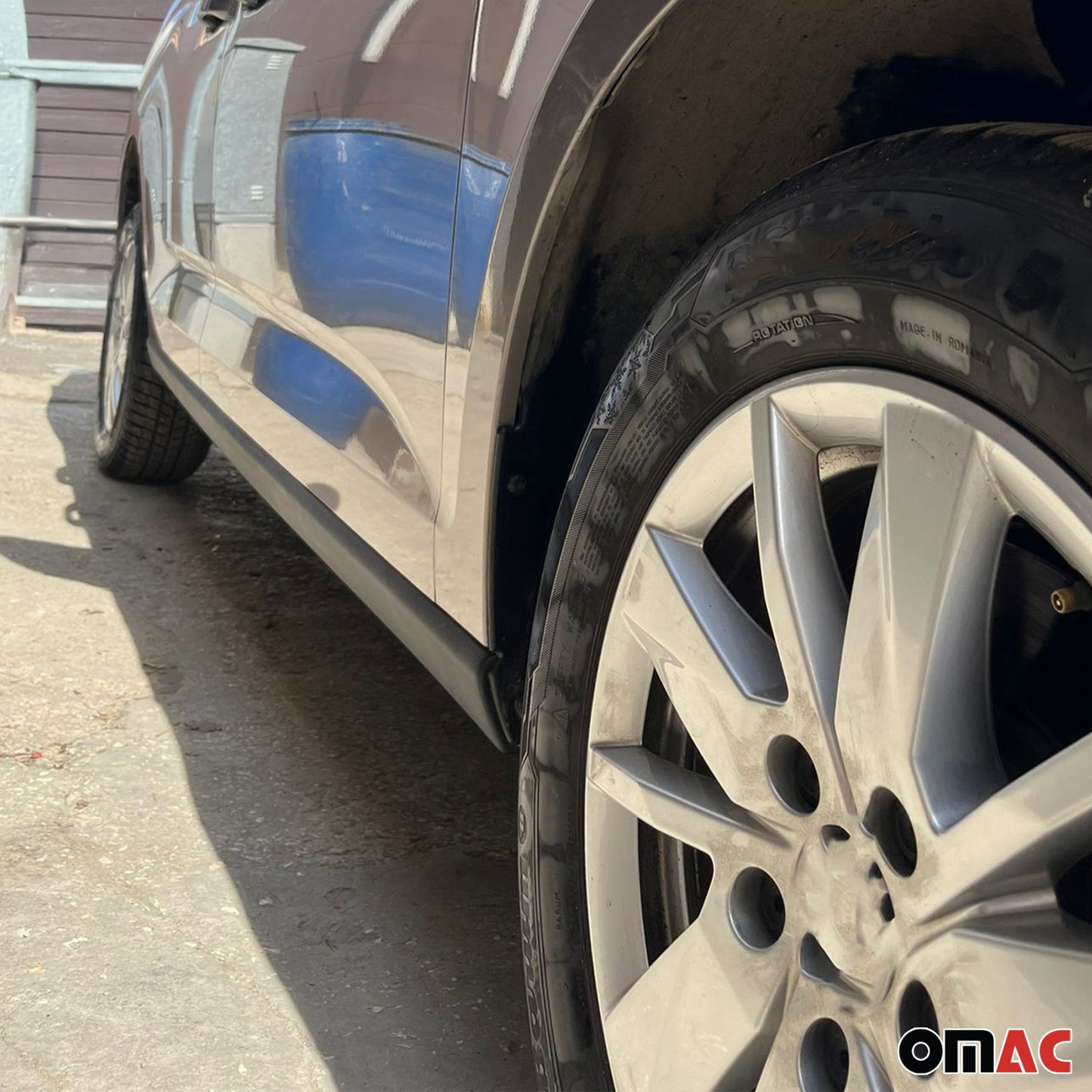 2021-2025 VW Caddy 5 L1 Kurzer Seitenschweller Side Skirts Kurzer Radstand Grundiert OMAC DE