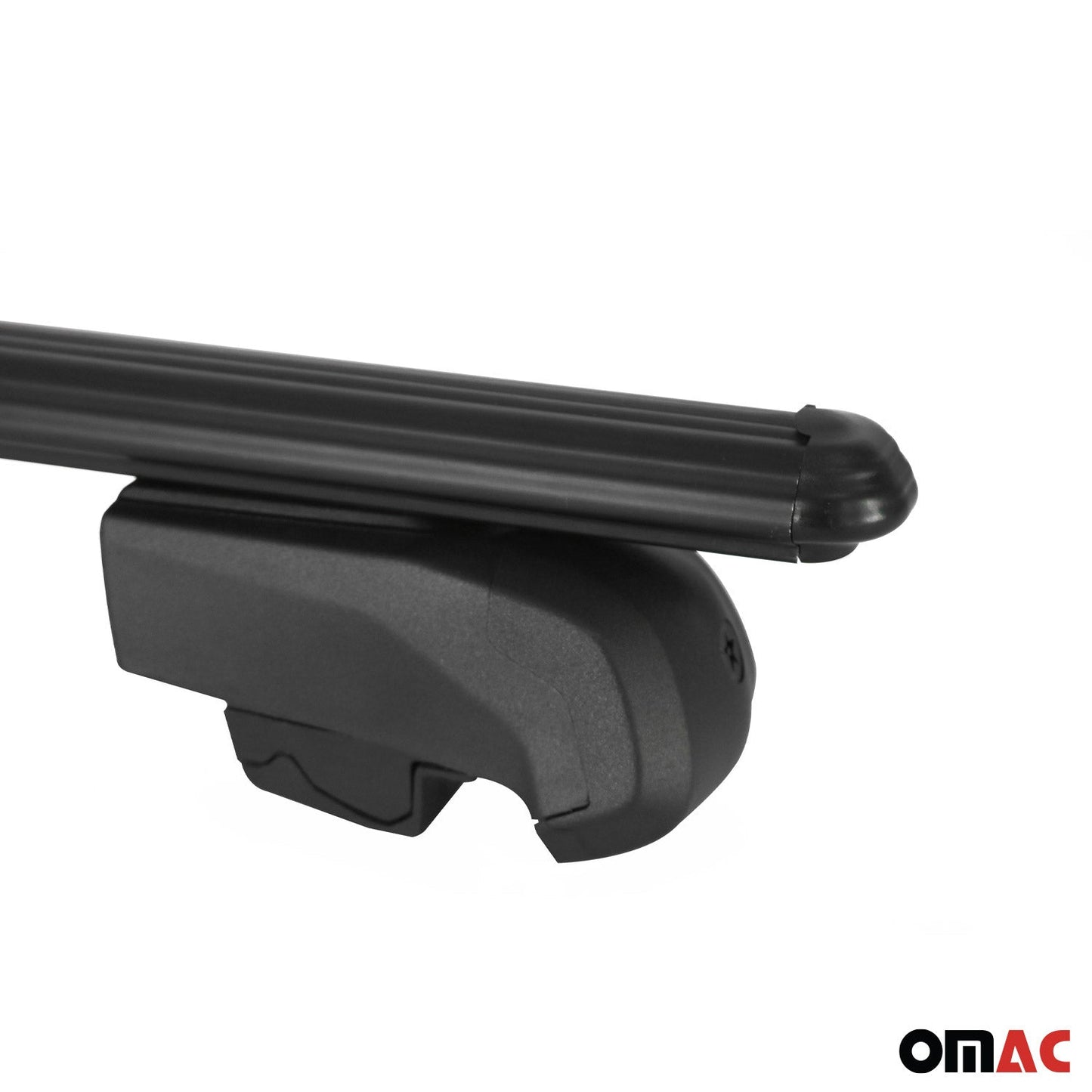 Dachträger Grundträger für Opel Mokka X 2015-2023 Schwarz Aluminium ABE 2x OMAC DE
