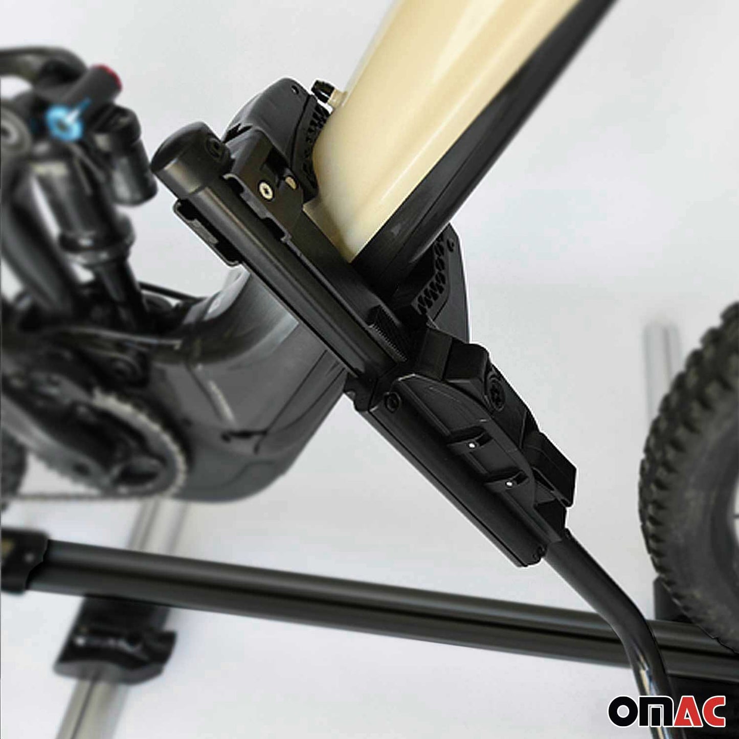 Farad Fahrradträger Dachfahrradträger für Fahrräder bis 25kg Stahl EBike FatBike OMAC DE