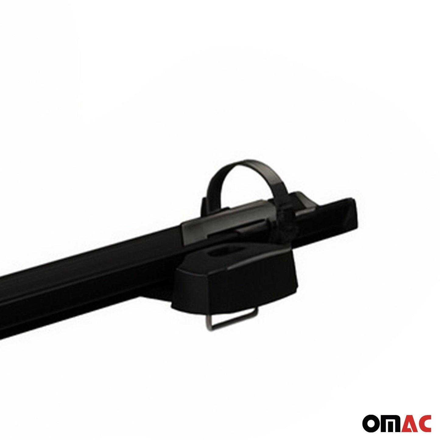 2x Fahrradträger Dachfahrradträger bis 17kg Aluminium Schwarz Fahrradhalter OMAC DE