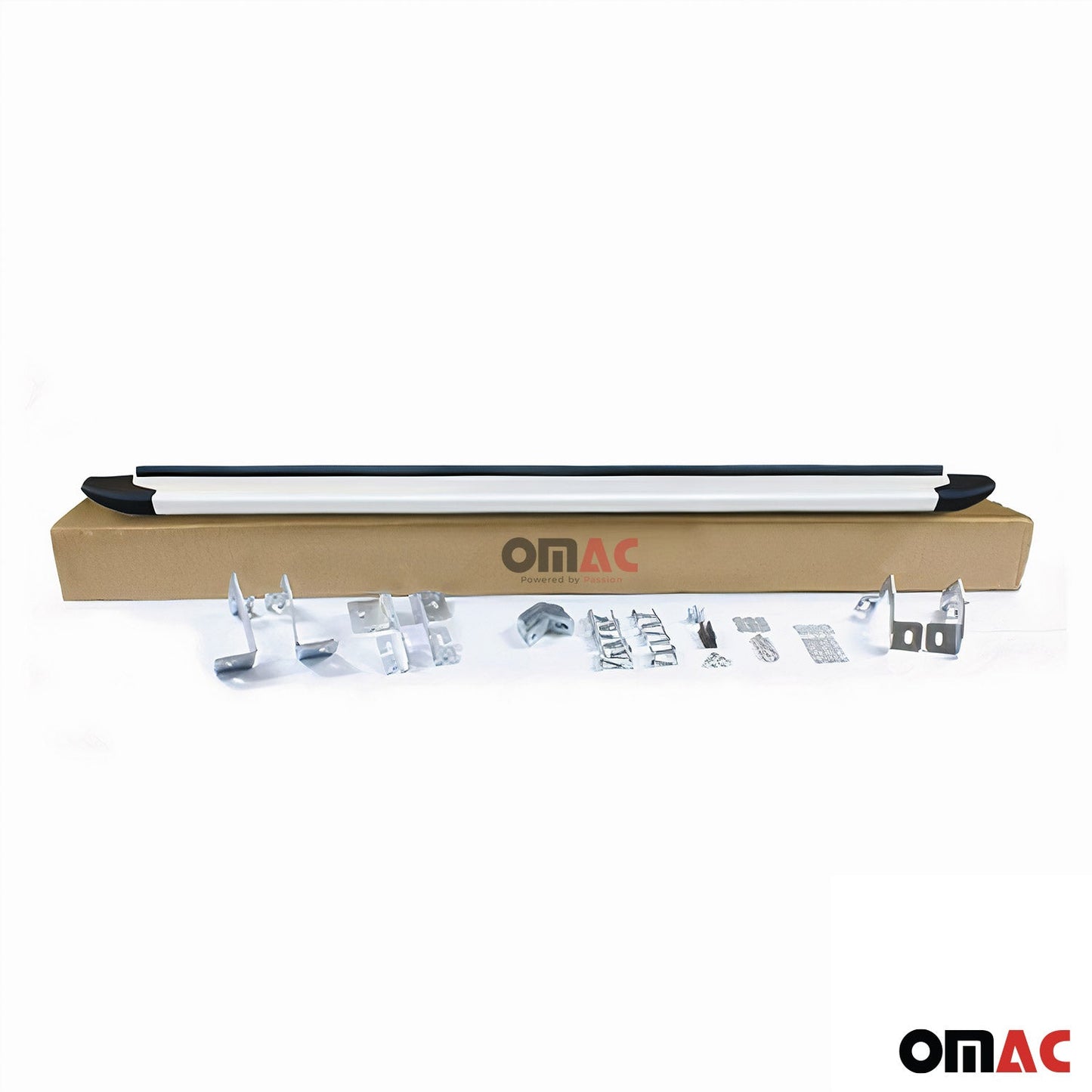 Trittbretter Seitenschweller für Opel Combo 2001-2011 Aluminium Silber 2 tlg