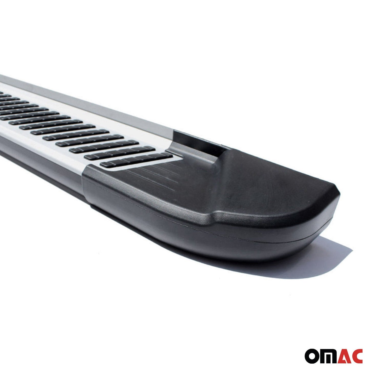 Trittbretter Seitenbretter Seitenschweller für Audi Q7 2015-2025 Alu Schwarz OMAC DE