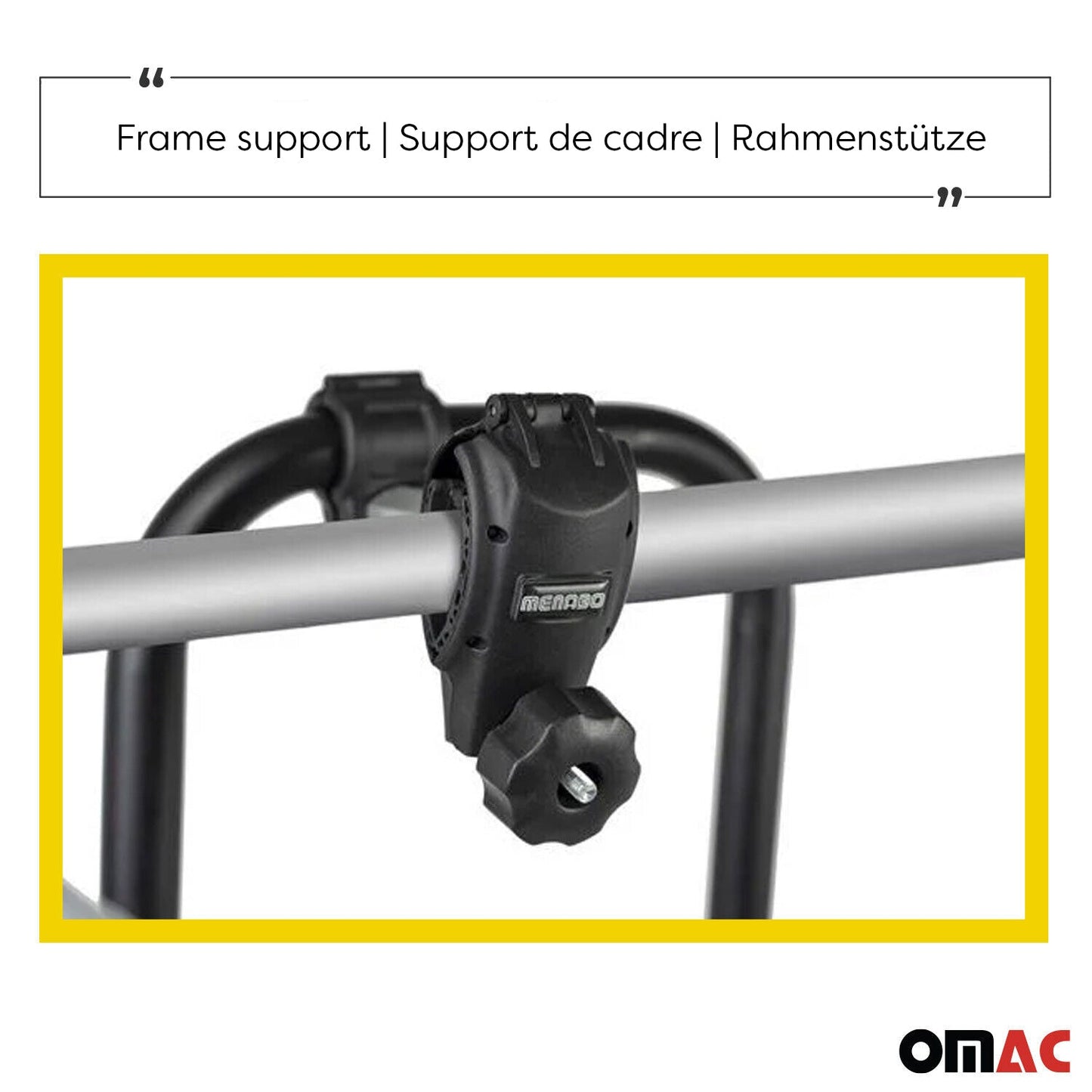 Fahrradträger für Heckklappe E Bike Infiniti Q50 V37 3 Fahrräder OMAC DE