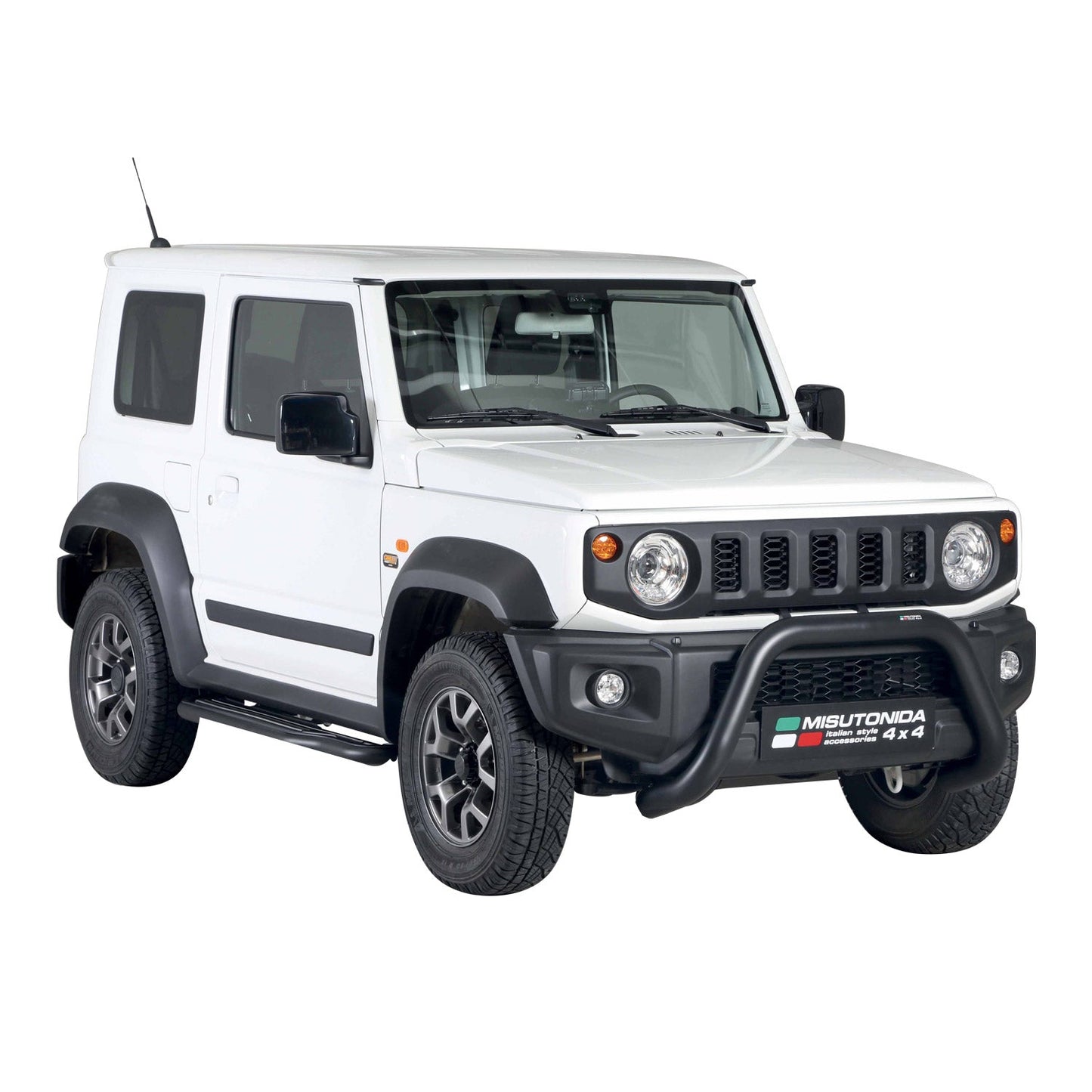 Frontbügel Frontschutzbügel für Suzuki Jimny 2018-2025 ø76mm Stahl Schwarz OMAC DE