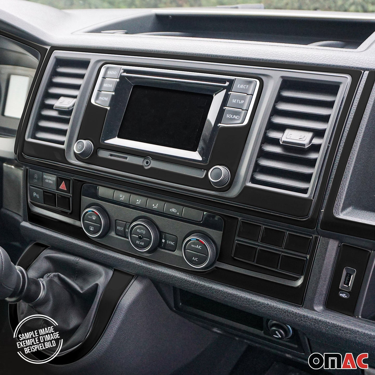 2006-2014 Nissan Qashqai J10/Qashqai +2 NJ10 Innenraum Dekor Cockpit 15x OMAC DE