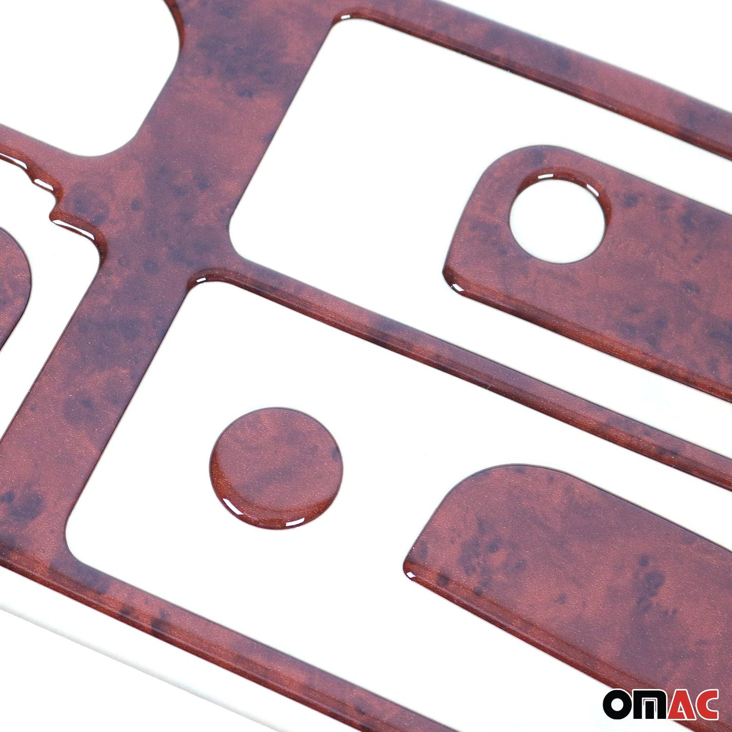 Innenraum Dekor Cockpit für Toyota Avensis 2003-2008 Wurzelholz Optik 11tlg OMAC DE