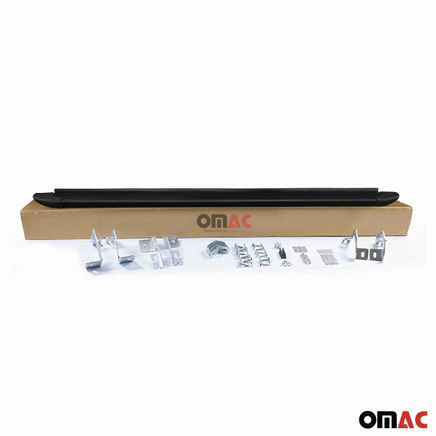 Trittbretter Seitenschweller für Citroen C4 2020-2025 Aluminium Schwarz 2 tlg OMAC DE