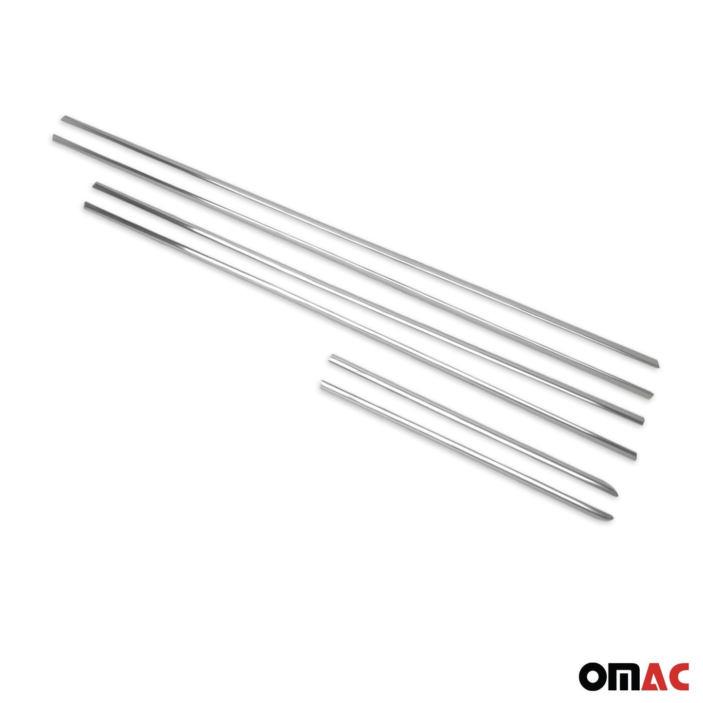 Fensterleisten Zierleisten für Kia Sorento 2010-2012 Edelstahl Chrome 4 tlg OMAC DE