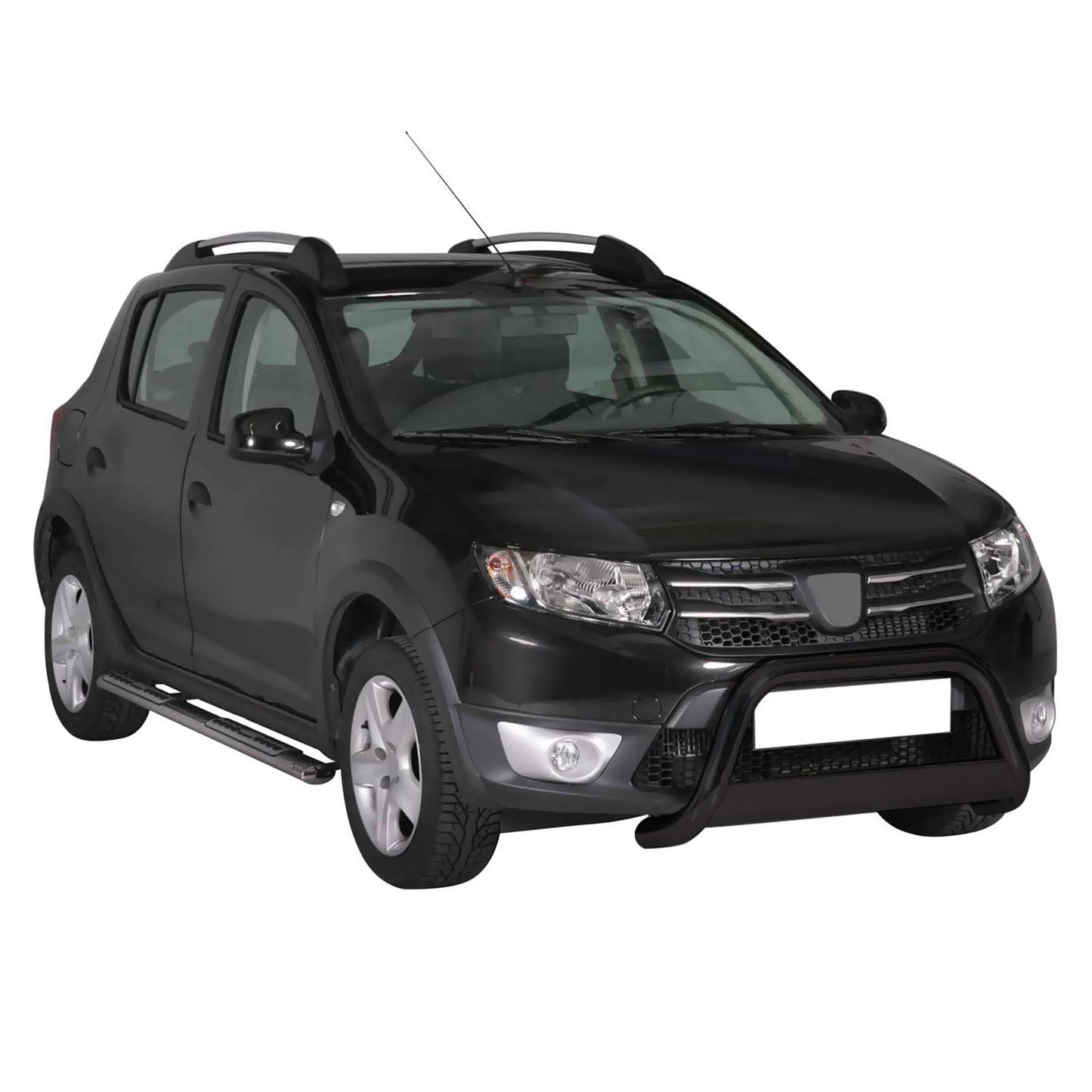 Frontbügel Frontschutzbügel für Dacia Sandero Stepway 2013-2020 Schwarz ø63mm OMAC DE