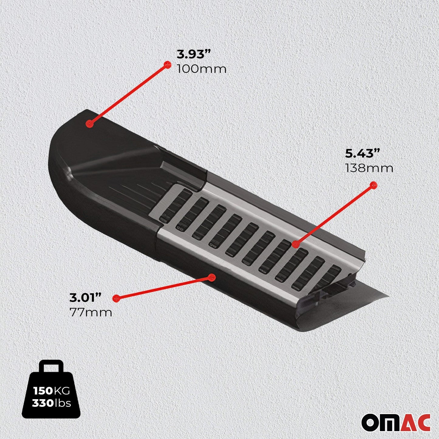 Trittbretter Seitenbretter Seitenschweller für VW Tiguan mk3 2024-2025 OMAC DE