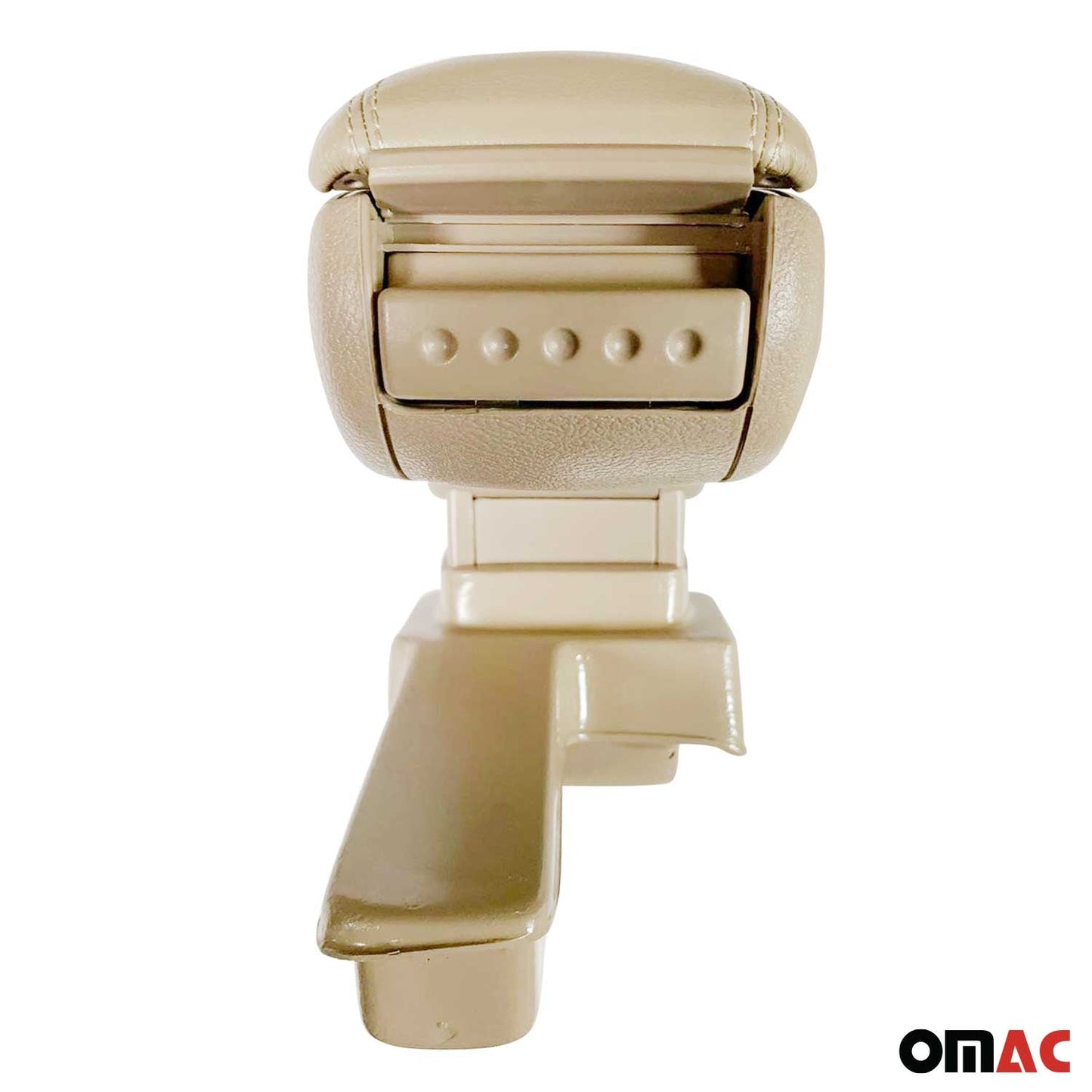 Mittelarmlehne Armlehne Mittelkonsole für VW Golf Bora 1997-2006 PU-Leder Beige OMAC DE