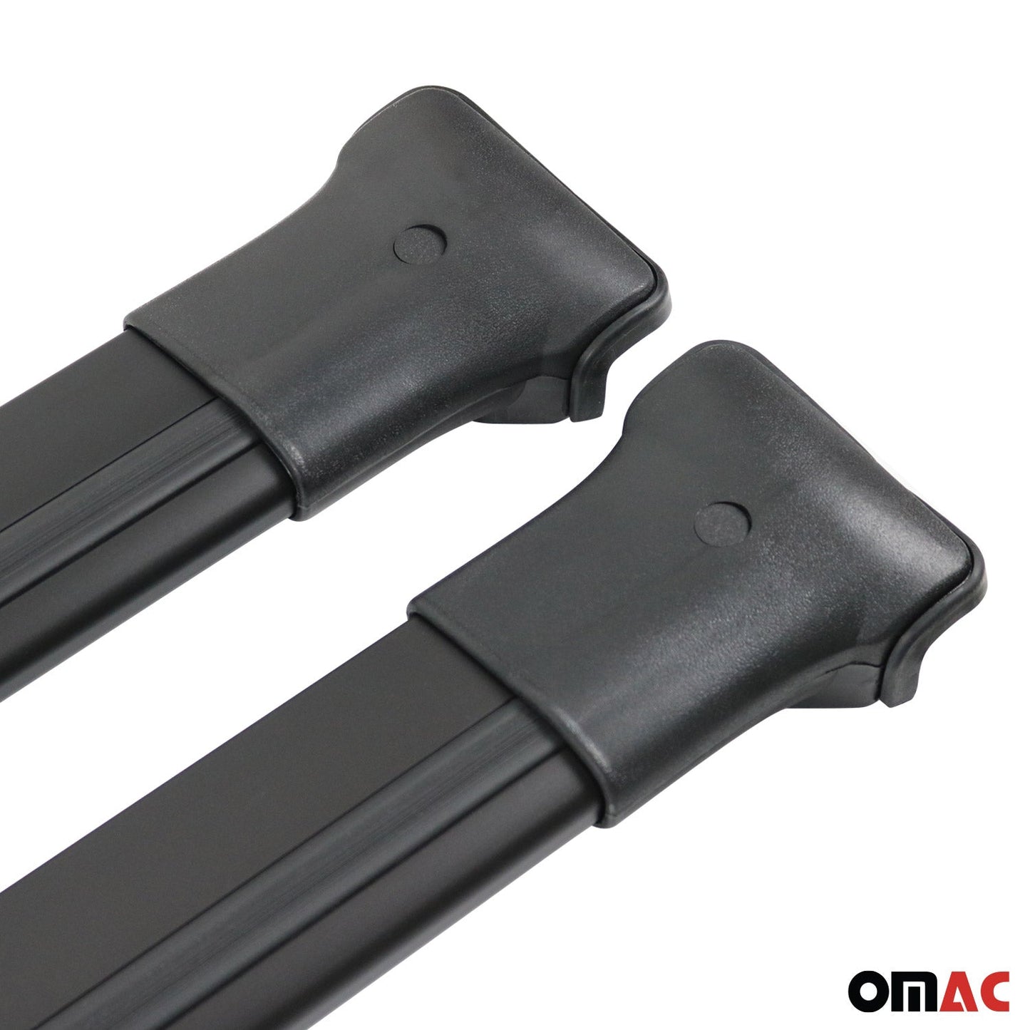 Dachträger Grundtäger für Citroen Berlingo 2018-2025 75kg Alu Schwarz 2x OMAC DE