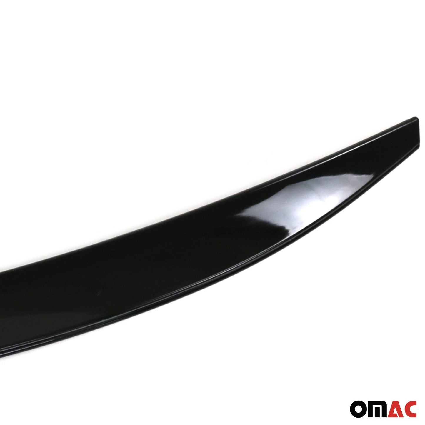 Heckspoiler Heckflügel Hecklippe für Ford Focus 2011-2015 Oben ABS Schwarz 1tlg OMAC DE