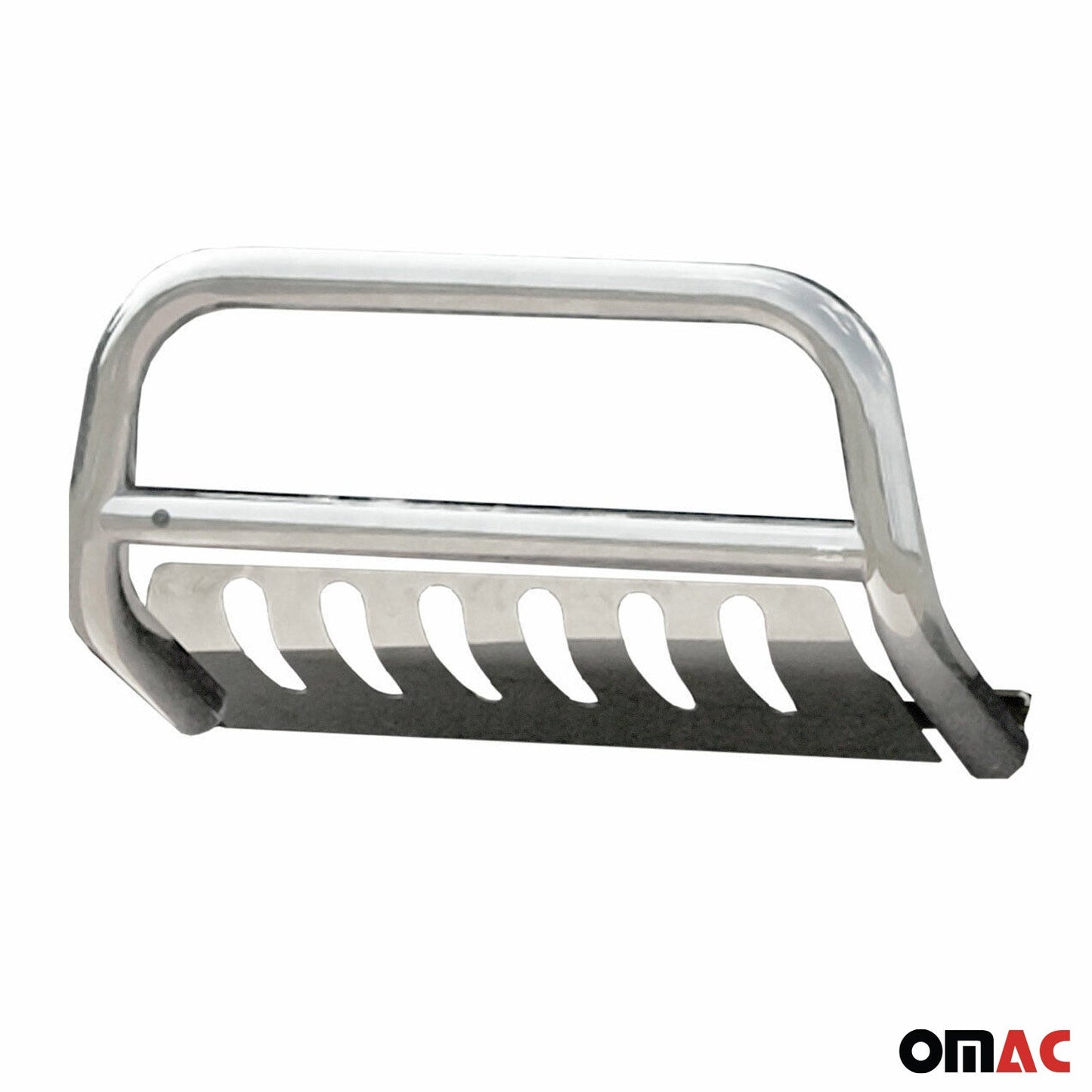 Frontbügel Frontschutzbügel für Dacia Duster 2010-2018 ABE Stahl Silber Glänzend OMAC DE