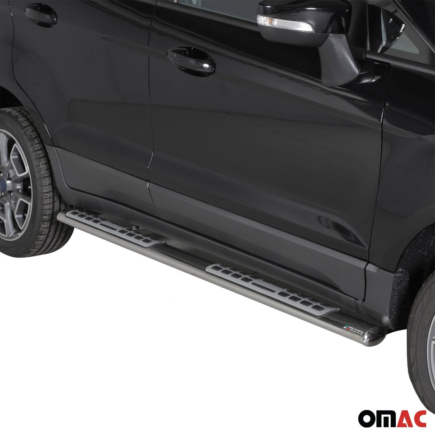 Edelstahl Seitenschweller Schwellerrohre für Ford Ecosport 2013-2017 Silber OMAC DE