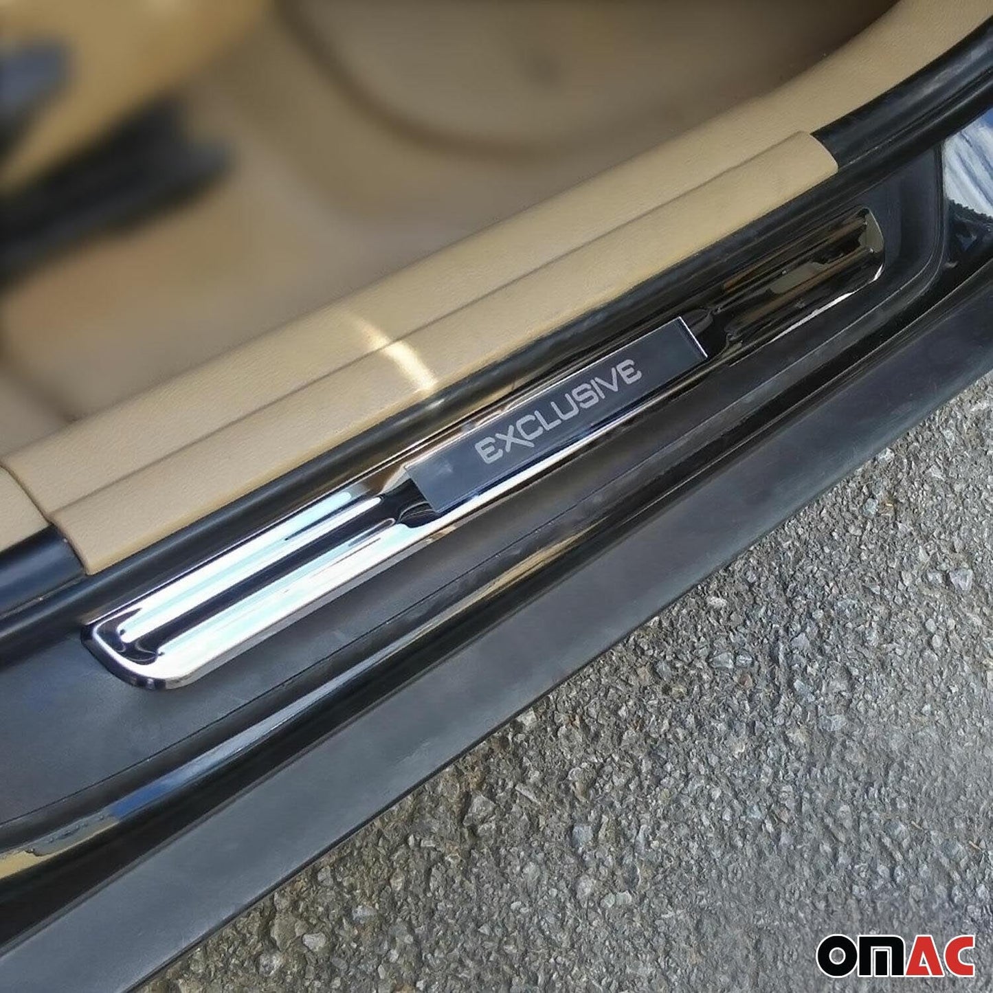 Einstiegsleisten Türschweller Exclusive für Fiat Bravo 2008-2015 Edelstahl 2x OMAC DE