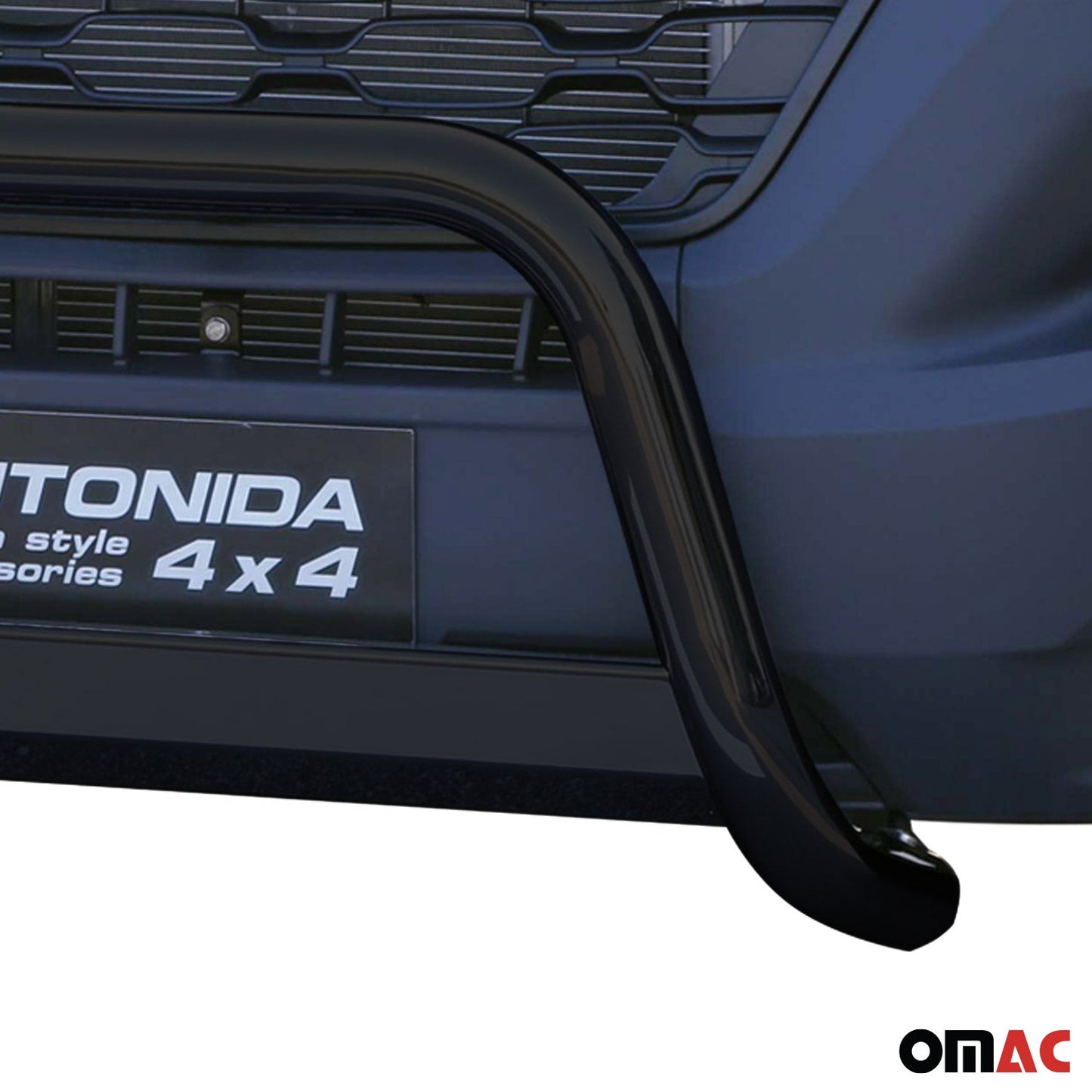 Frontbügel Frontschutzbügel für Citroen Jumper 2014-2023 Schwarz ø63 mm OMAC DE
