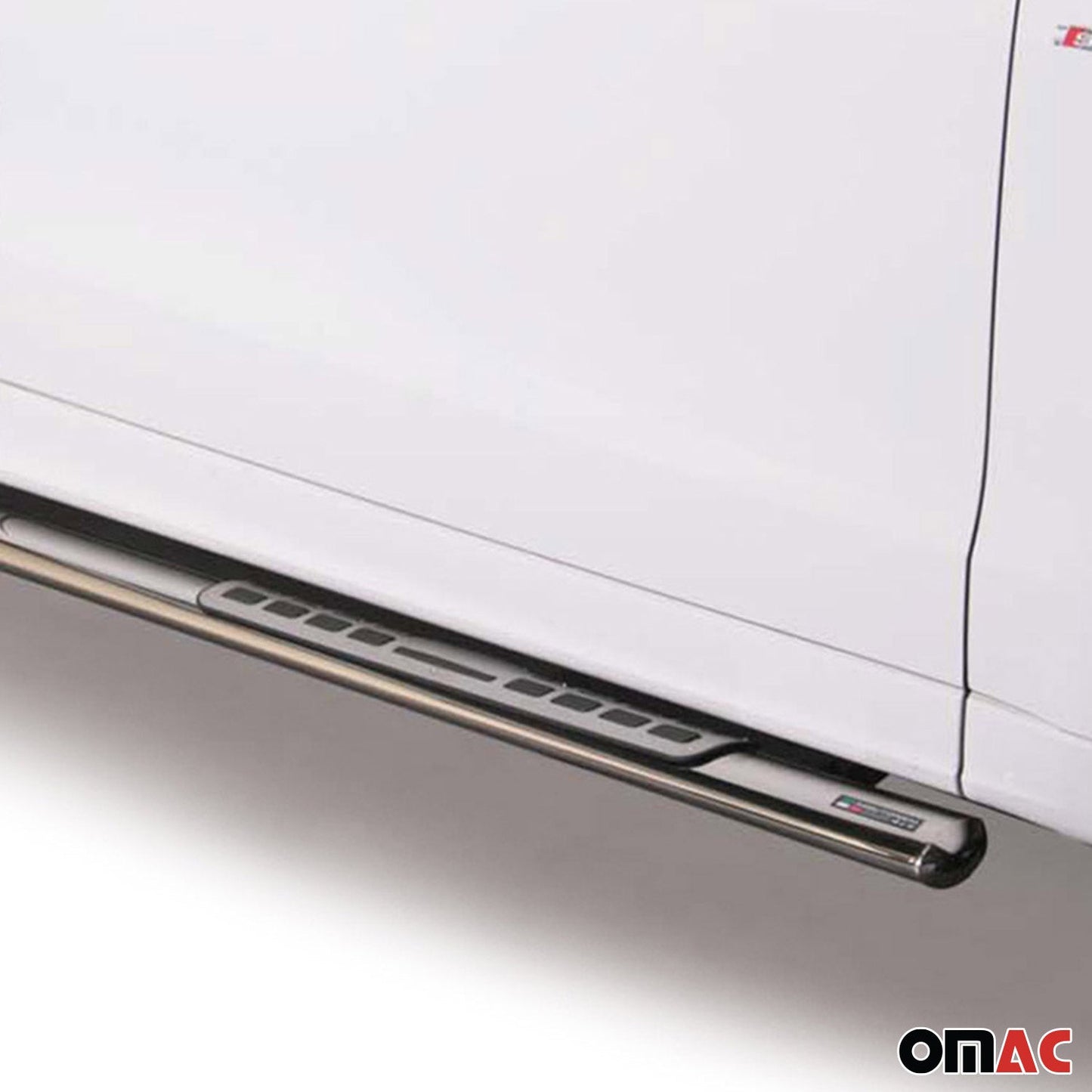 Edelstahl Seitenschweller Schwellerrohre für Audi Q5 8RB 2008-2017 Silber OMAC DE