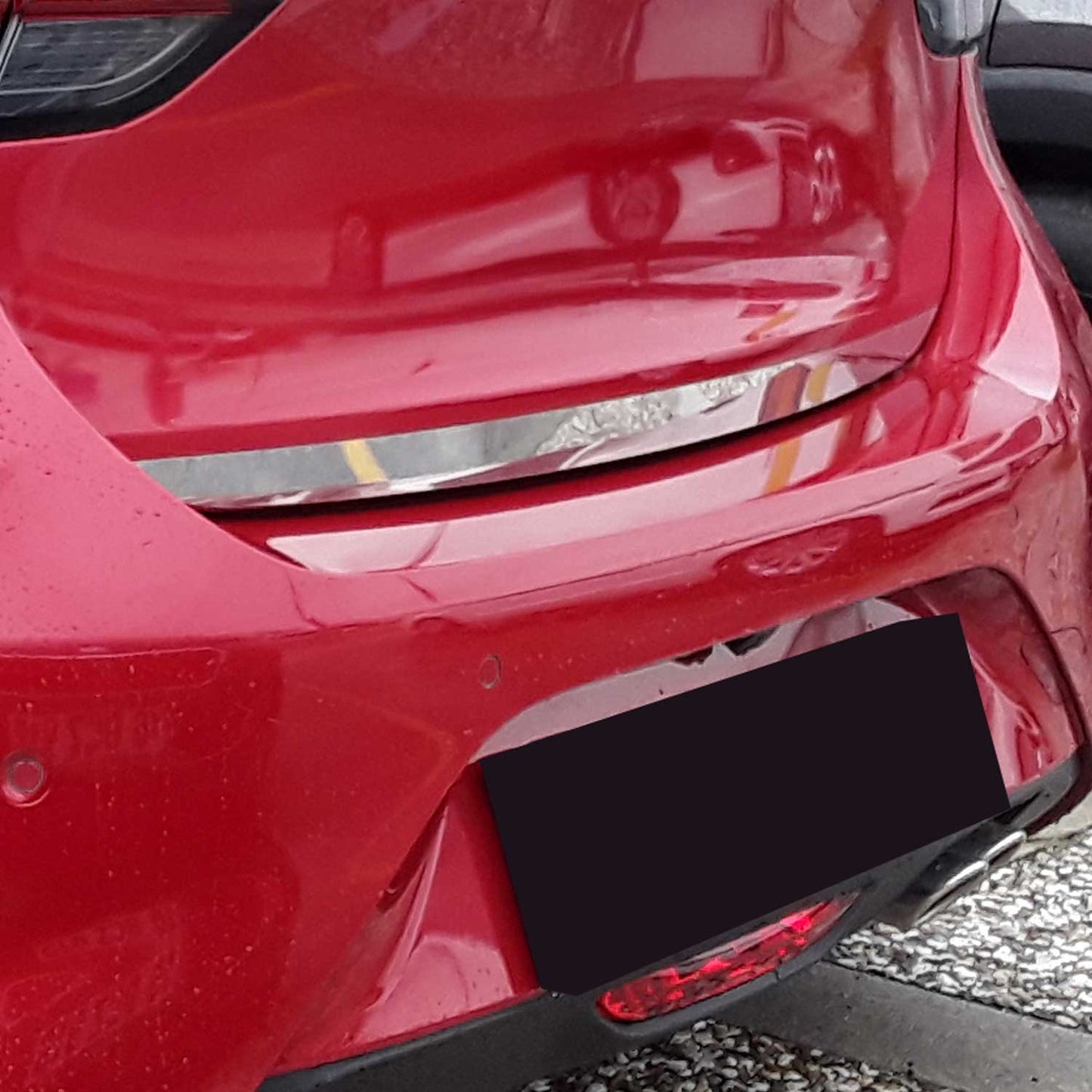 Kofferraumleiste Heckklappe Leiste für Opel Corsa F 2020-2025 Edelstahl Chrom OMAC DE