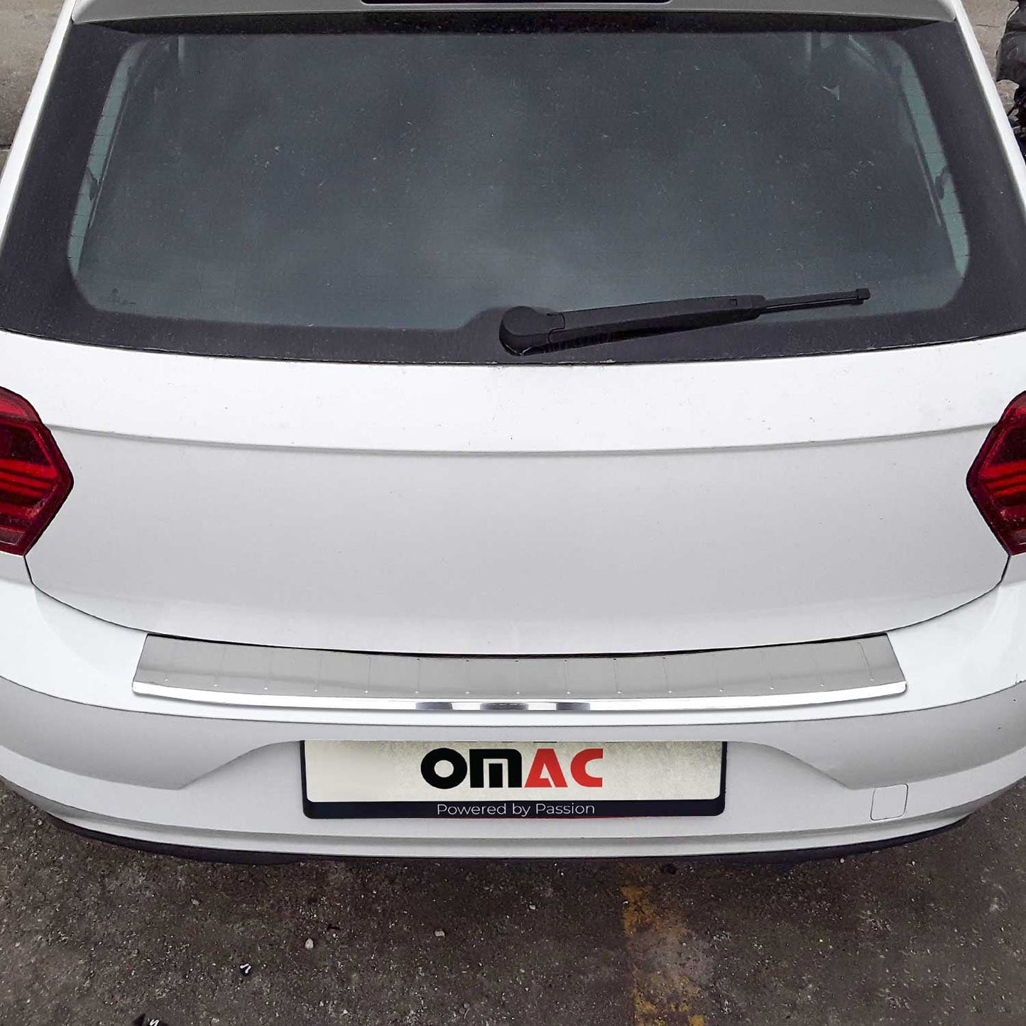 OMAC Ladekantenschutz Stoßstange für VW Polo Schrägheck 2017-2025 n Edelstahl OMAC DE