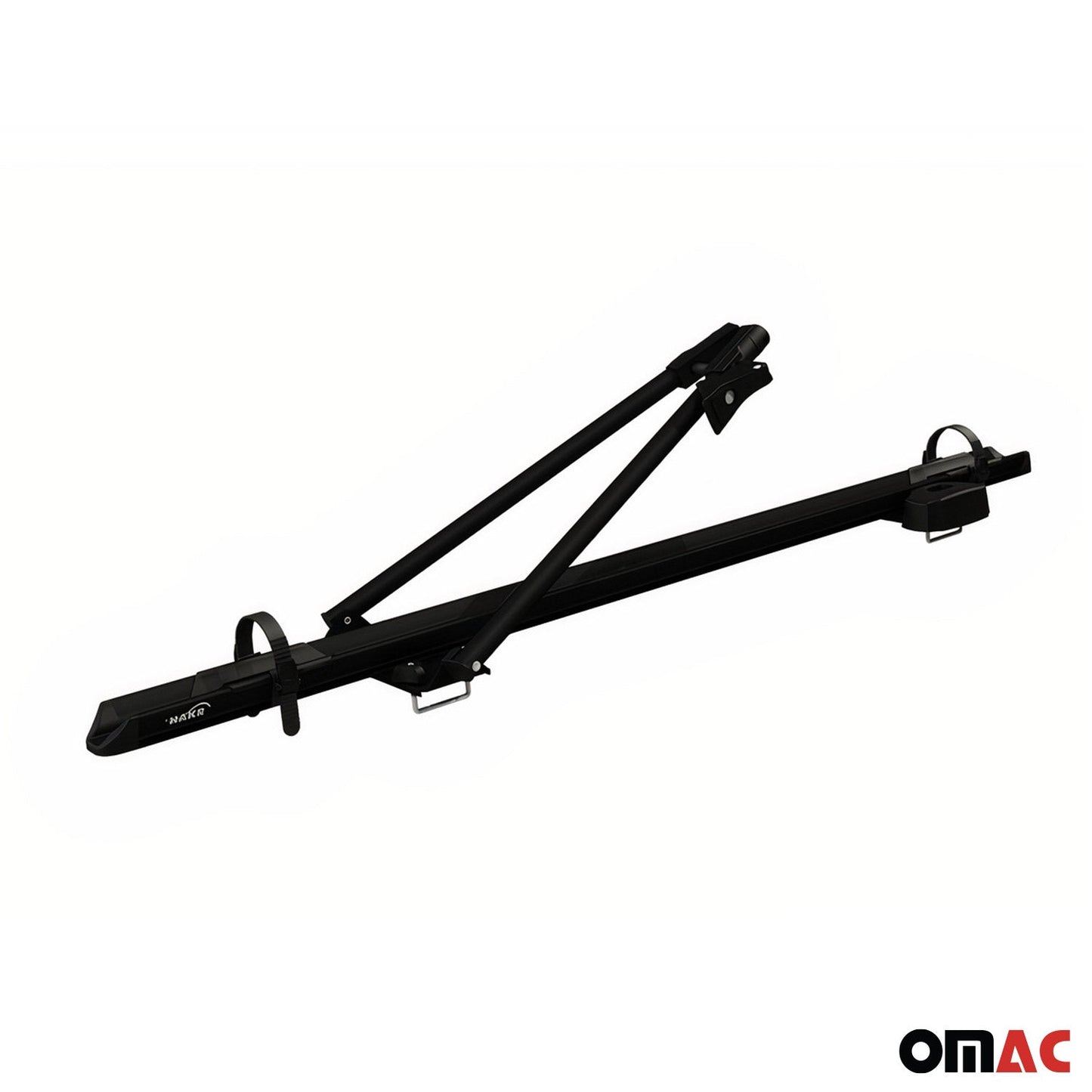 Fahrradträger Dachfahrradträger bis 17kg Aluminium Schwarz Fahrradhalter OMAC DE