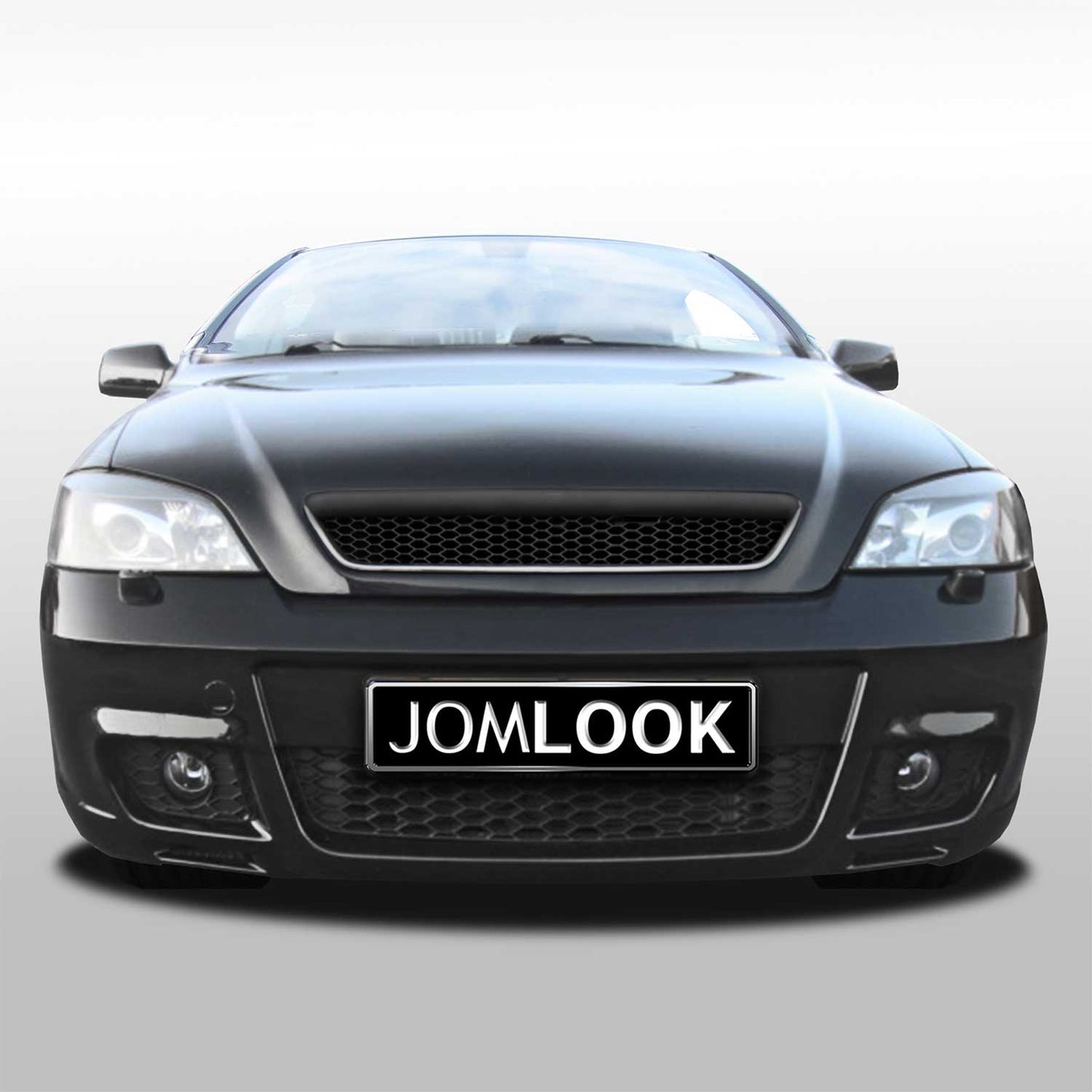 JOM Stoßstange vorne für Opel Astra G T98 1998-2009 Sport-Design Schwarz OMAC DE