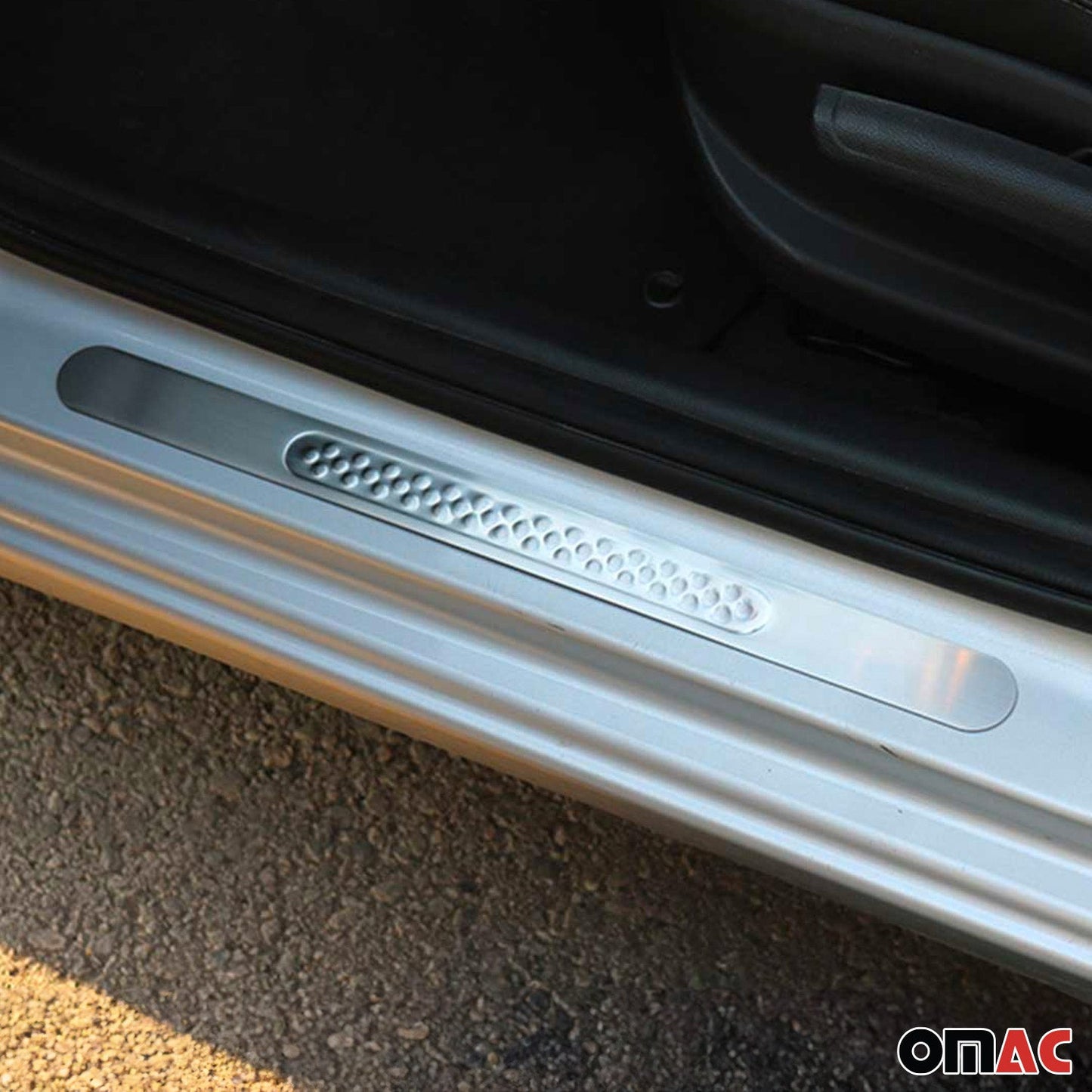 Einstiegsleisten Türschweller für Opel Grandland/Grandland EV 2024-2025 Silber OMAC DE