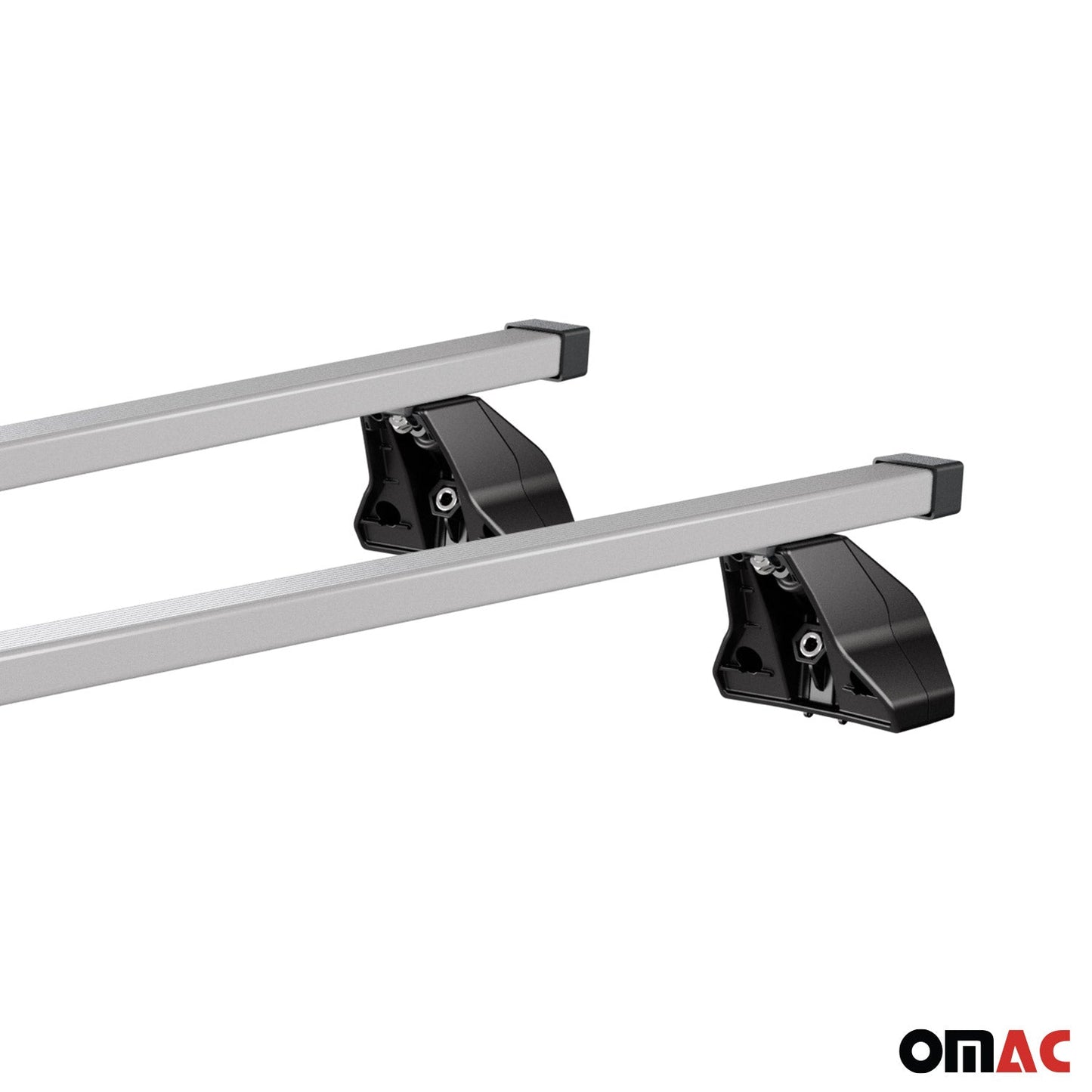 Menabo Stahl Dachträger Gepäckträger für Fiat Panda 2015-2025 Stahl Silber 2tlg OMAC DE