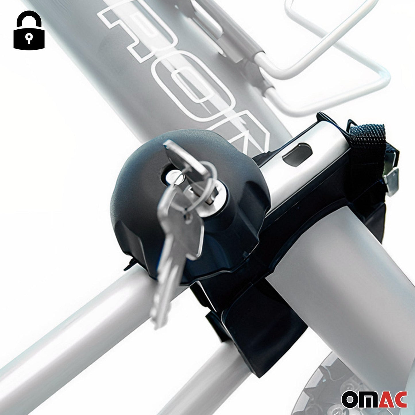 2x Fahrradträger Dachfahrradträger bis 15kg Fahrradhalter Aluminium Fahrräder OMAC DE