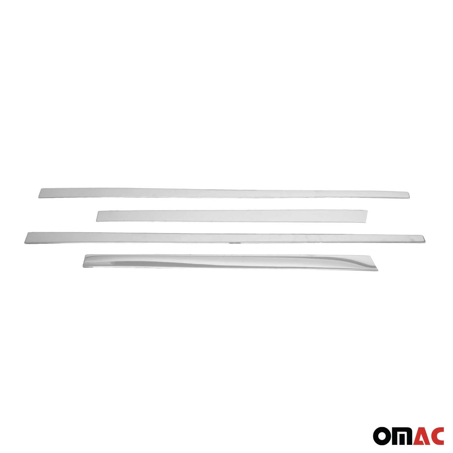Seitentürleiste Türschutzleiste für VW Tiguan mk3 2024-2025 Edelstahl Chrom 4tlg OMAC DE