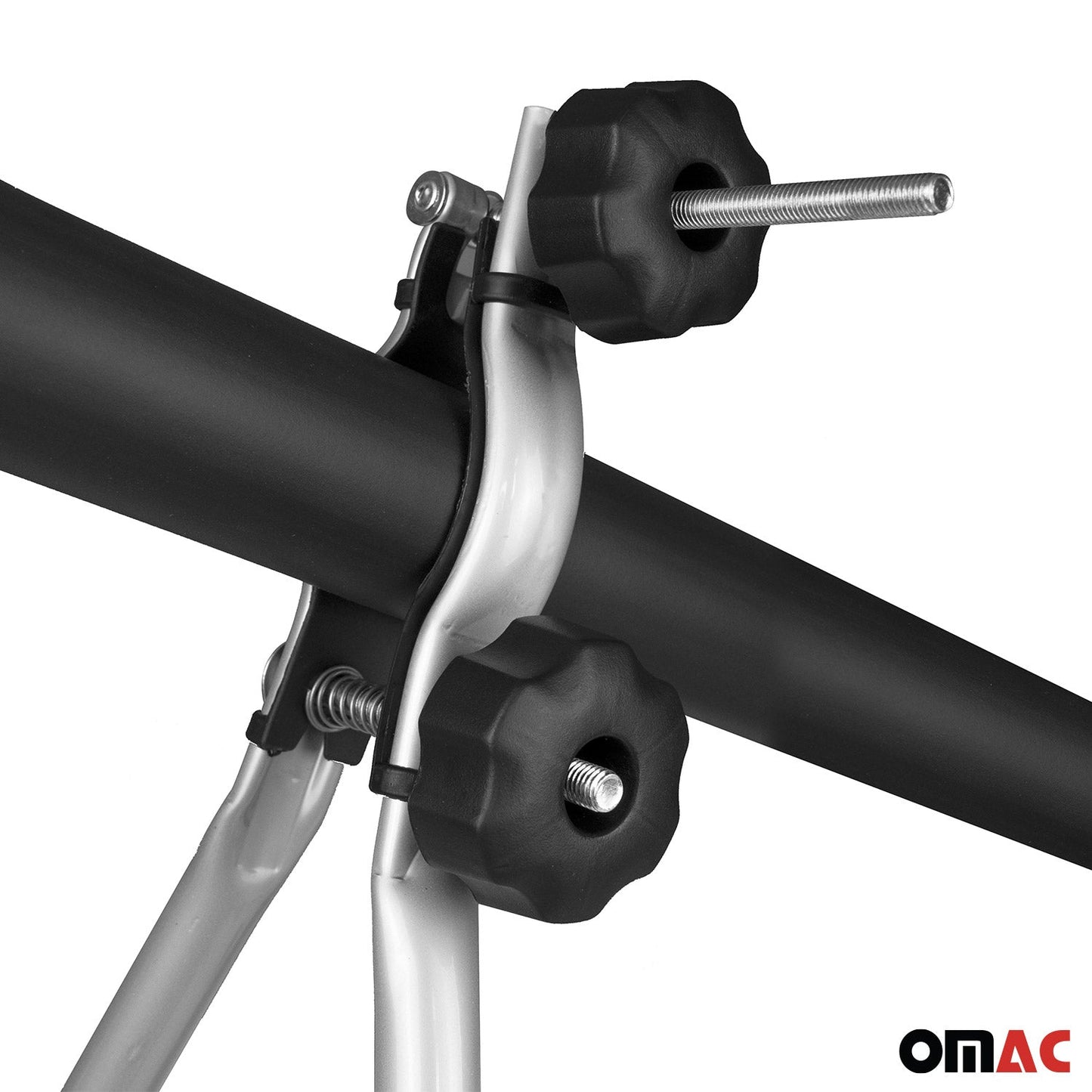 2x Menabo Fahrradträger Huggy bis 15kg ABE Stahl Dachfahrradträger OMAC DE