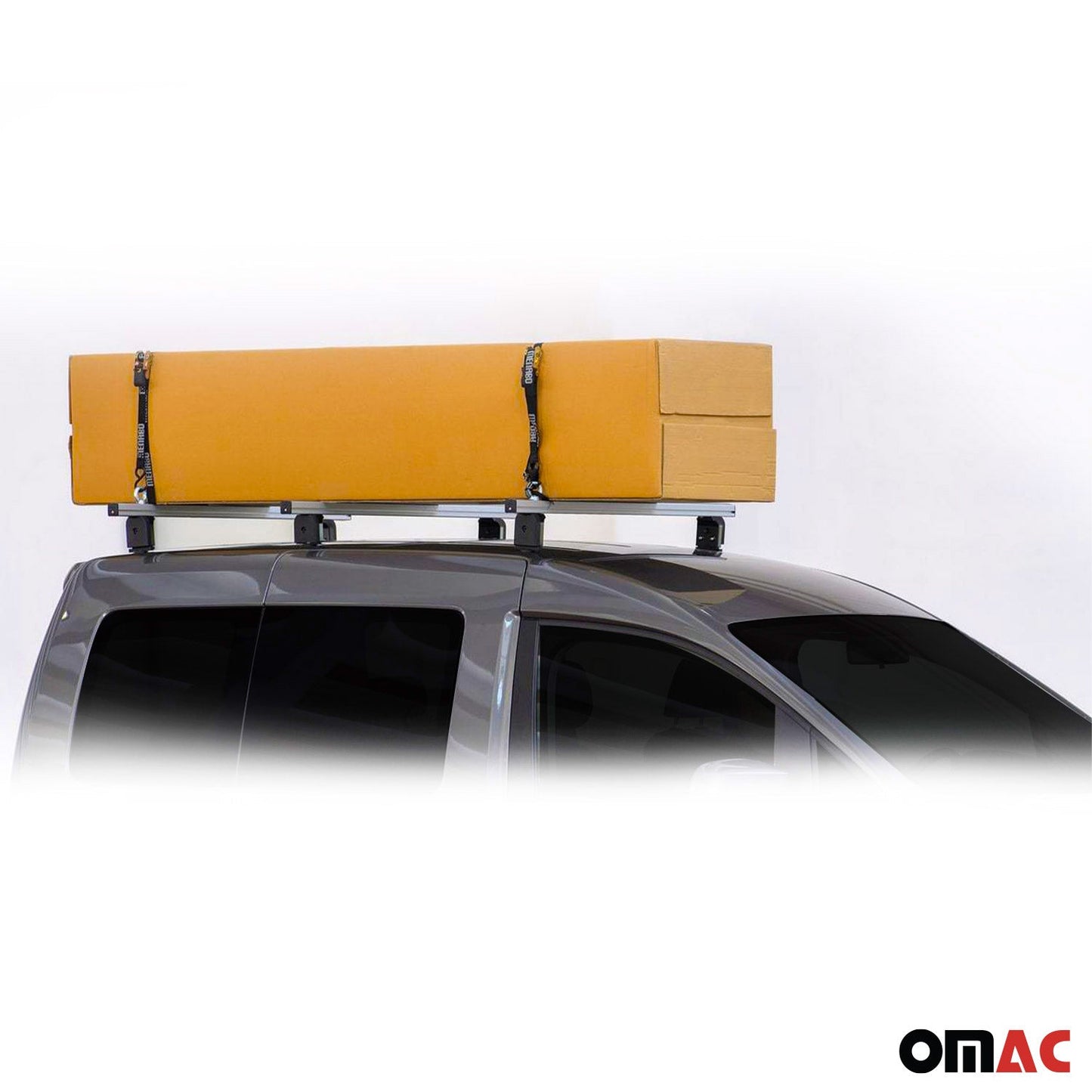 Menabo Dachträger Querträger für Peugeot Expert 2016-2025 L2 Aluminium Grau 2x OMAC DE