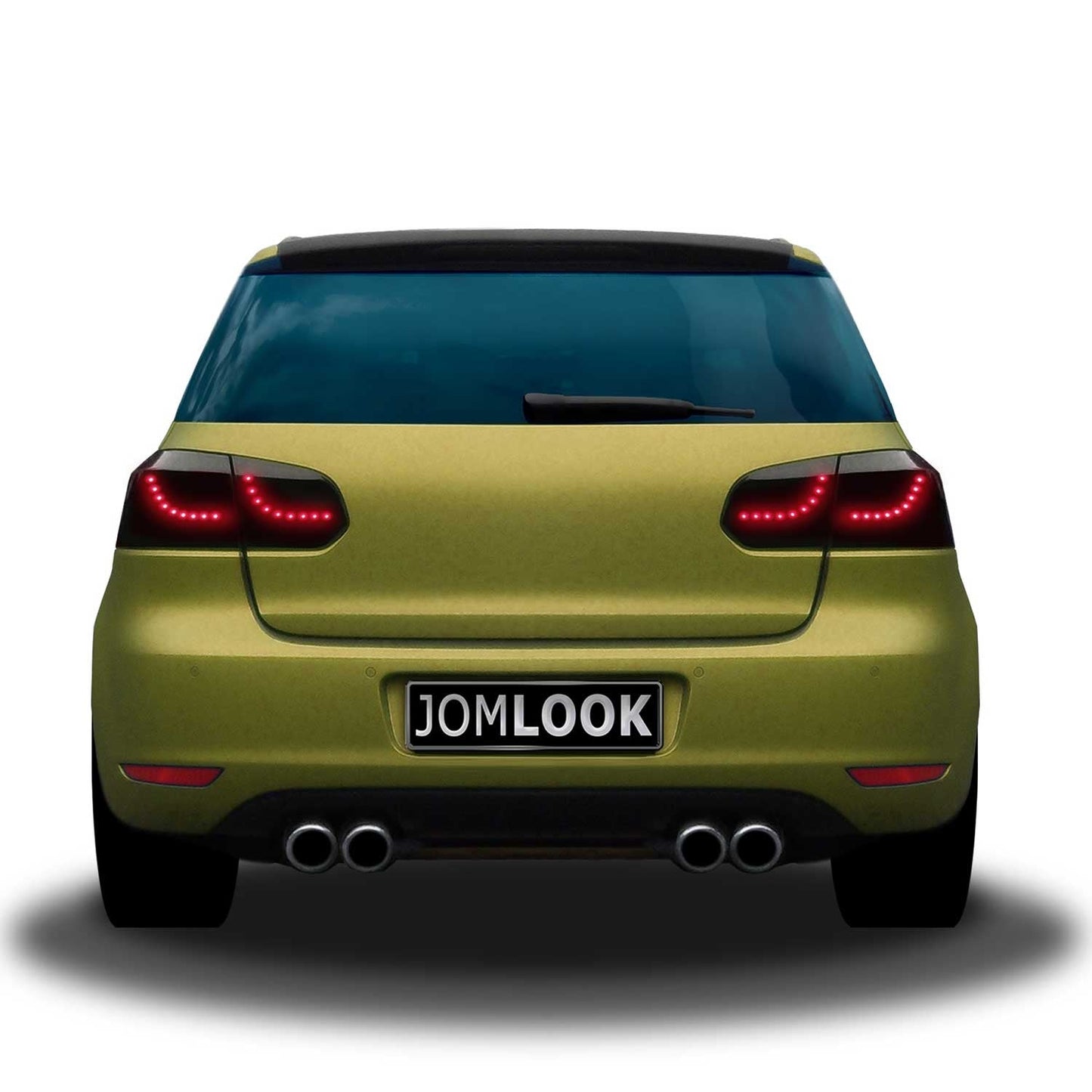 Rückleuchten für VW Golf 6 2008-2012 schwarz 4tlg OMAC DE