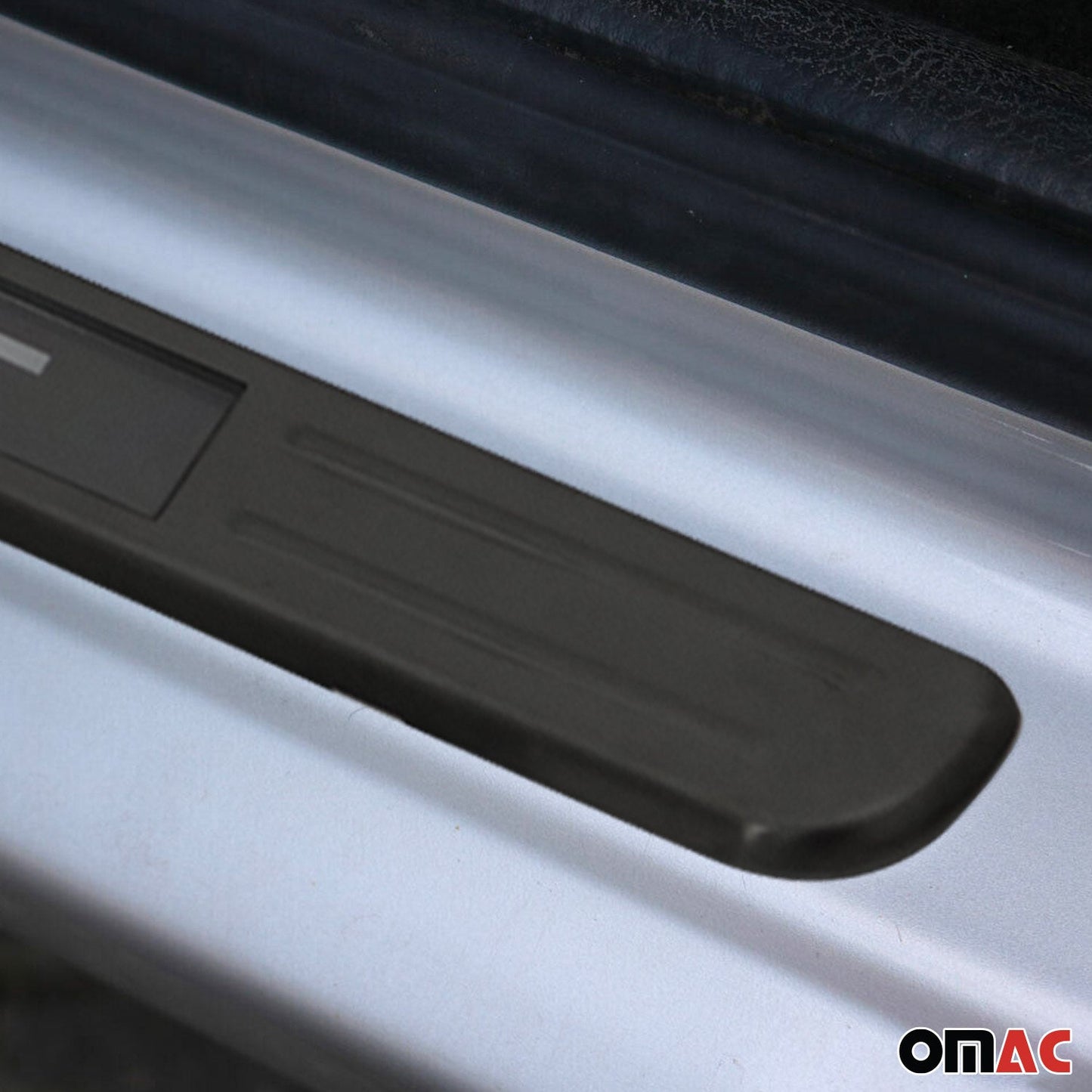 Einstiegsleisten Türschweller für Citroen C3 2002-2009 Chrom Gebürstet Dunkel 4x OMAC DE