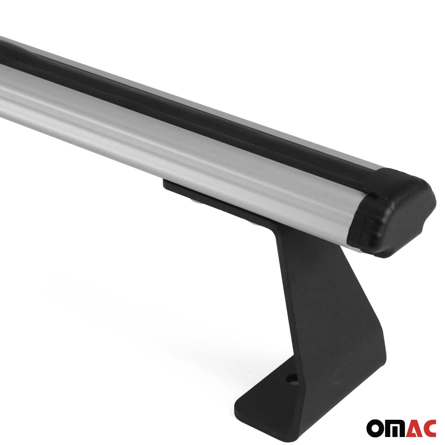 Dachträger Grundtäger für Nissan NV200 2009-2021 75kg Aluminium Grau 3 tlg OMAC DE