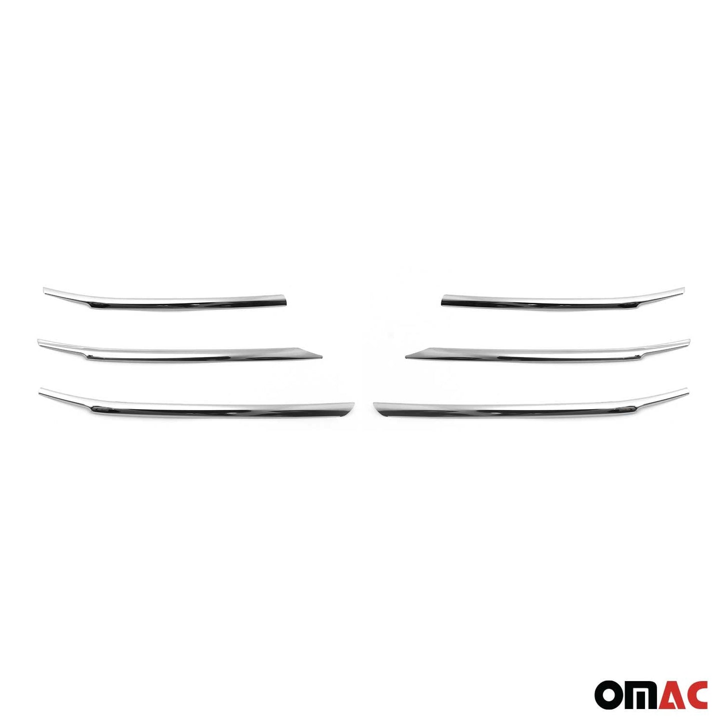 Kühlergrill Grillleisten für Mercedes Vito W447 2024-2025 Edelstahl Chrom 6tlg OMAC DE