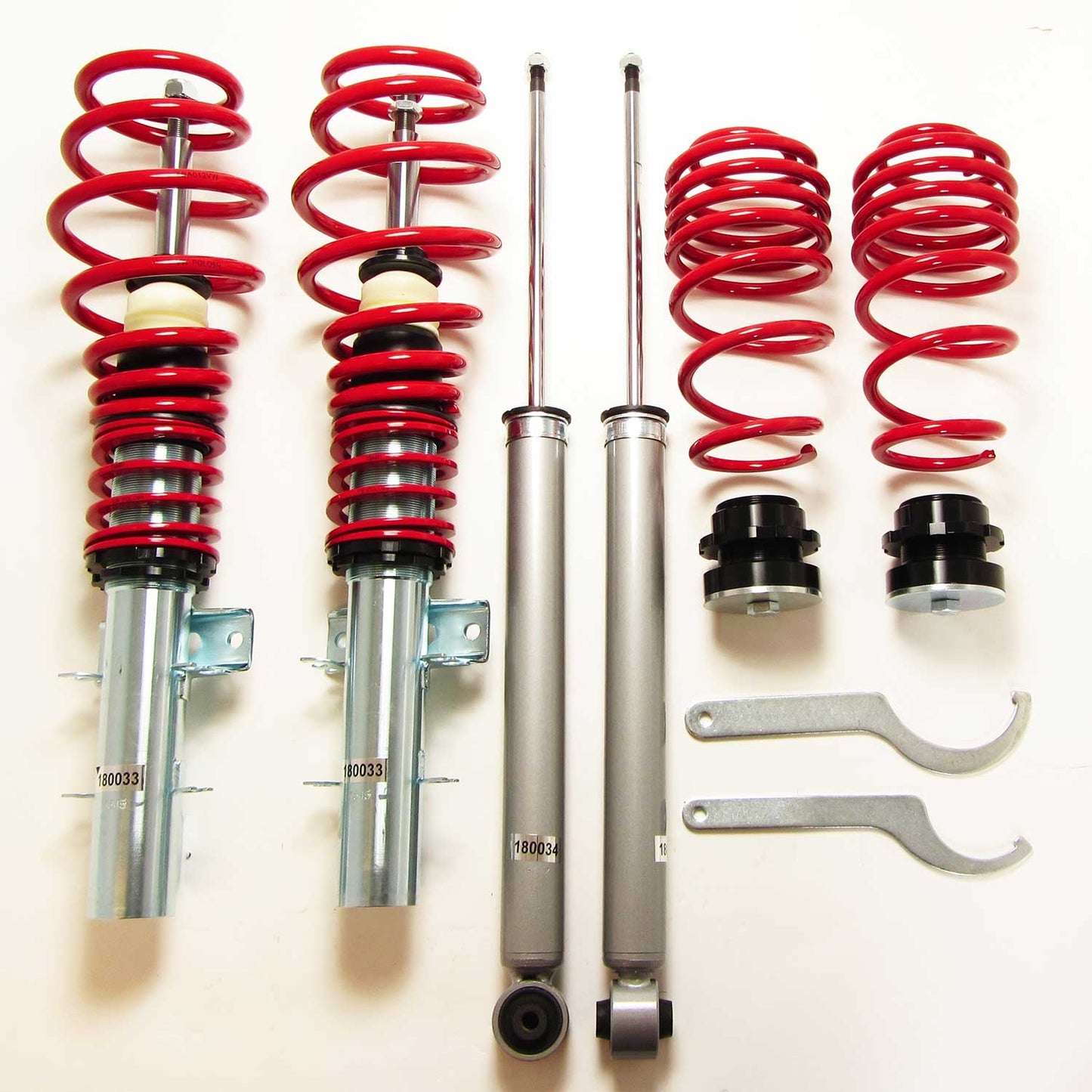 Redline Gewindefahrwerk für VW Polo 9N/ 9N2/ 9N3/ Fox 5Z 2002-2009 OMAC DE