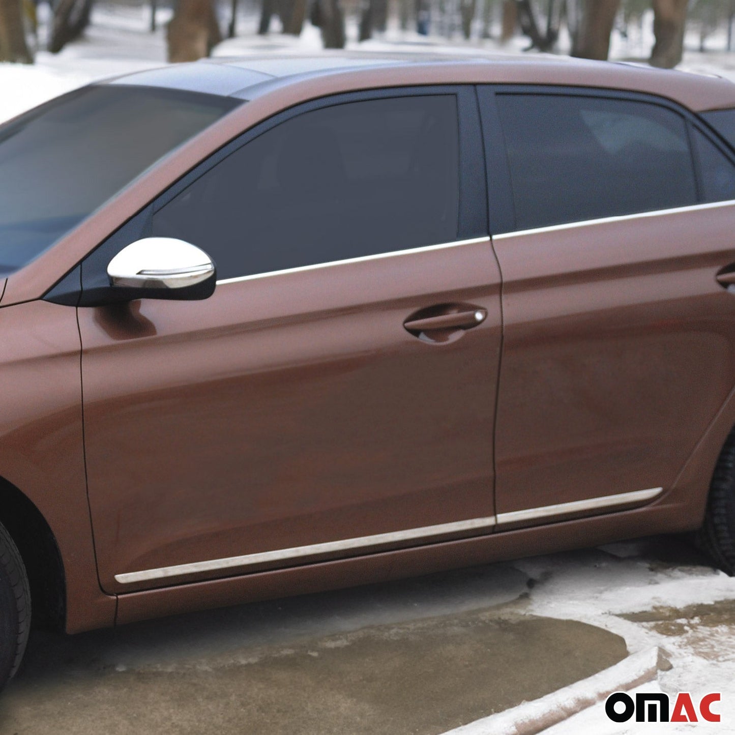 Seitentürleiste Türleisten Türschutzleiste für Seal U / BYD Atto 3 2022-2025 4x OMAC DE