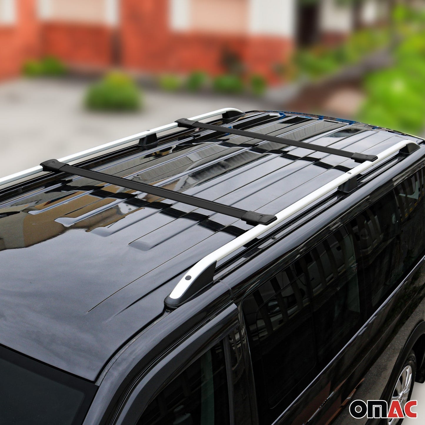 Dachträger Grundtäger für Citroen Berlingo 2018-2025 75kg Alu Schwarz 2x OMAC DE