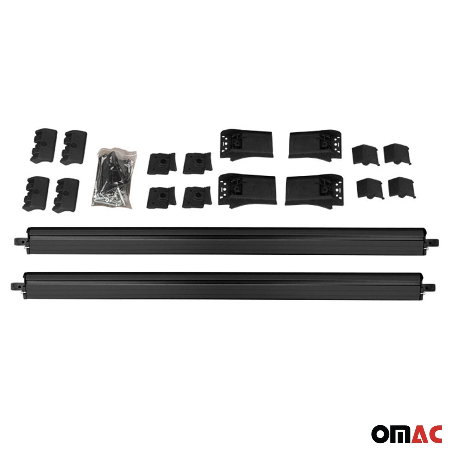 1998-2006 Land Rover Freelander L314 Dachträger Grundträger Aluminium Schwarz 2x
