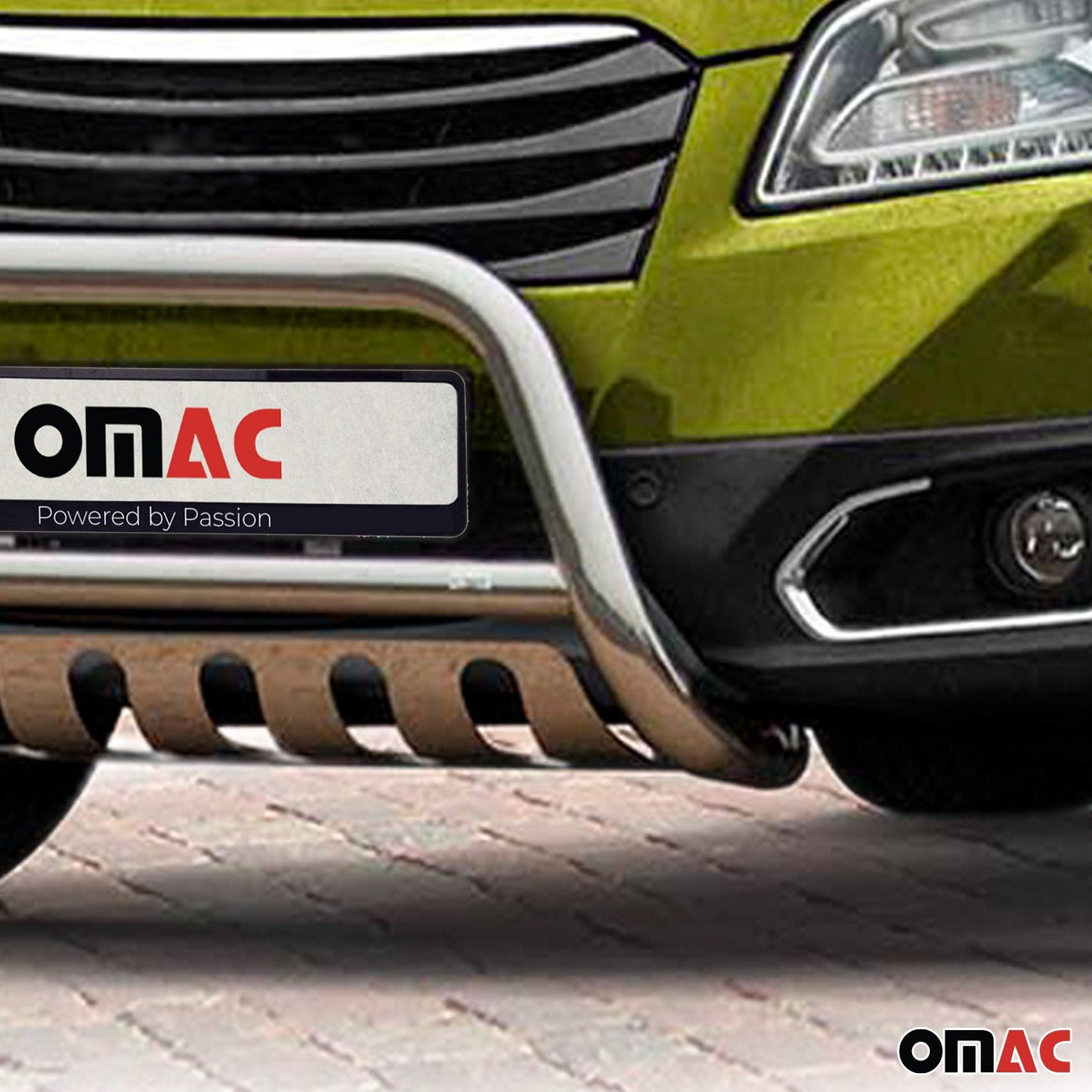 Frontbügelschutz Frontschutzbügel für Suzuki SX4 S-Cross 2013-2022 Silber ABE OMAC DE