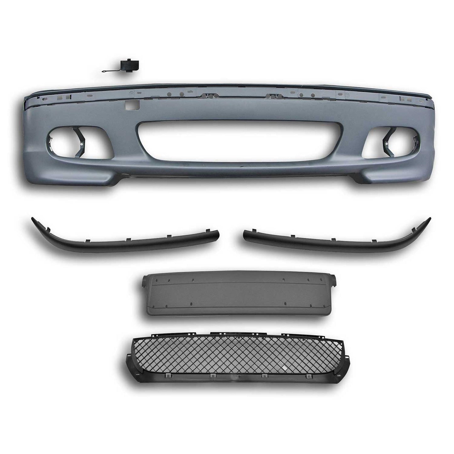 JOM Stoßstange vorne für BMW 3er E46 Limo/Touring 1998-2005 Grau OMAC DE